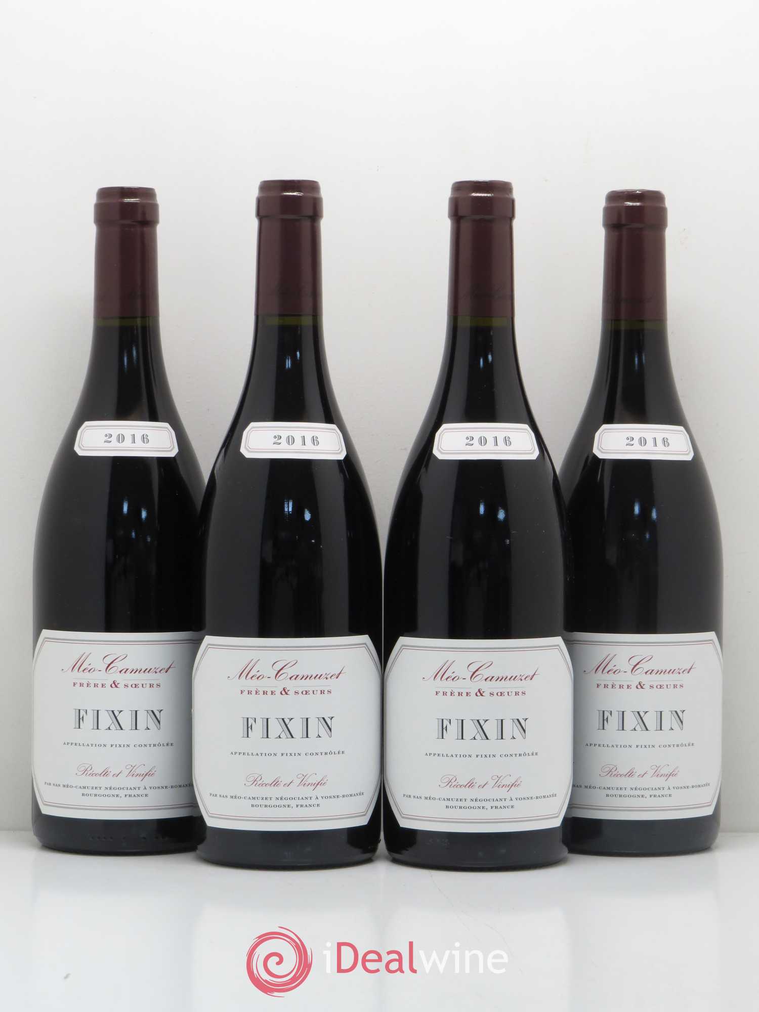 Fixin Méo-Camuzet (Frère & Soeurs) 2016 - Lot de 4 bouteilles - 0