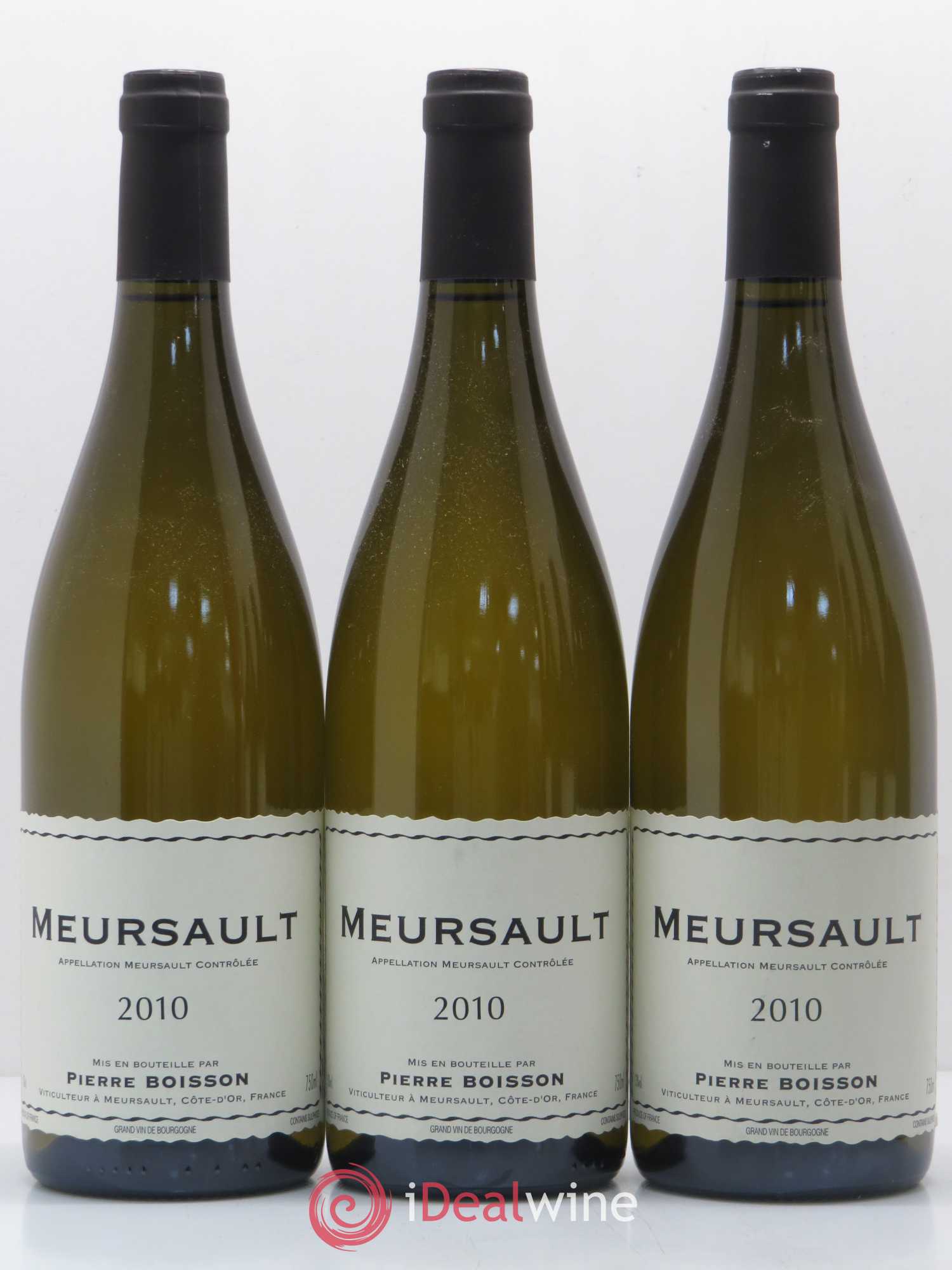 Meursault Pierre Boisson (Domaine) 2010 - Lot de 6 bouteilles - 1
