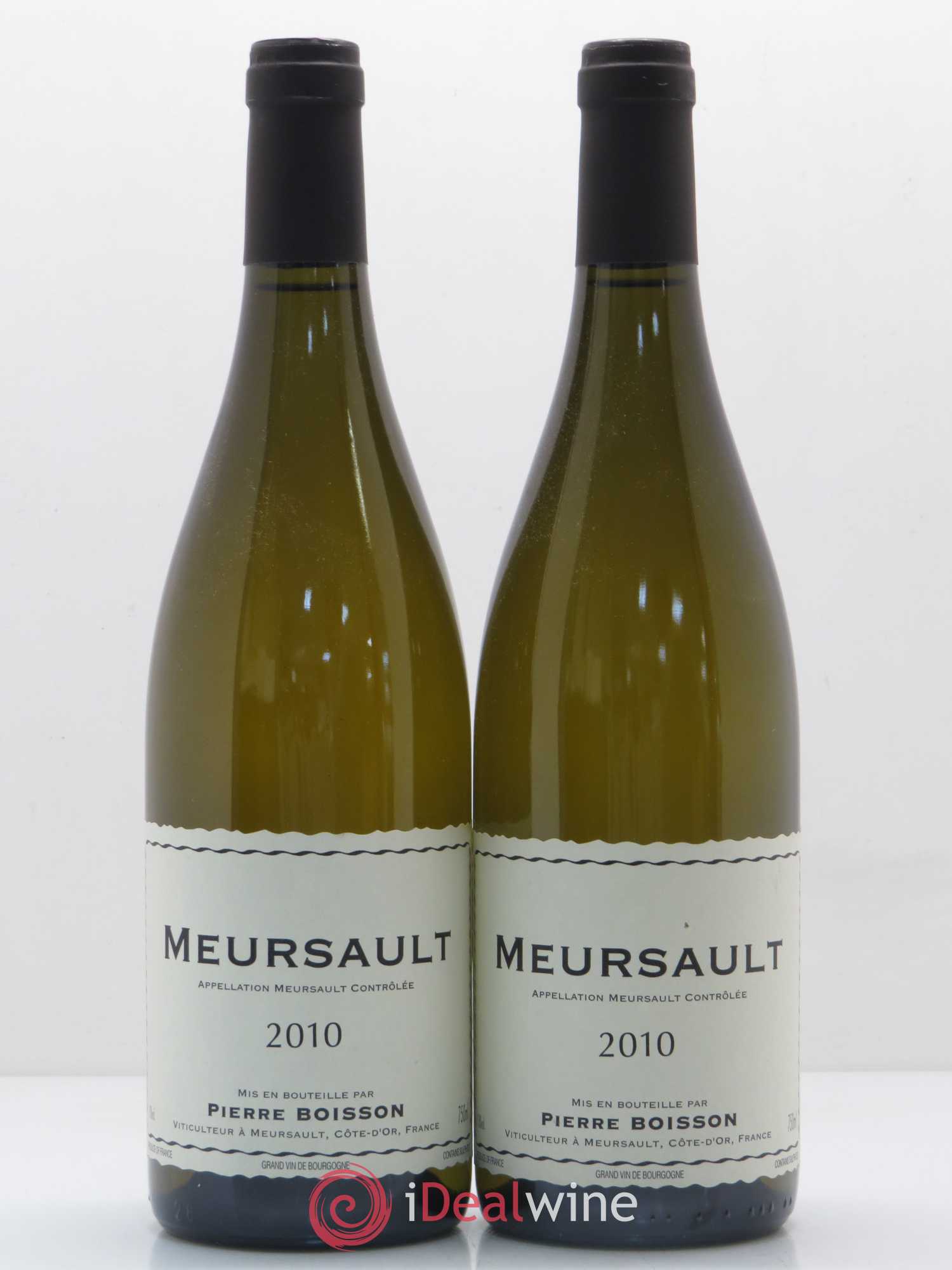 Meursault Pierre Boisson (Domaine) 2010 - Lot de 2 bouteilles - 0
