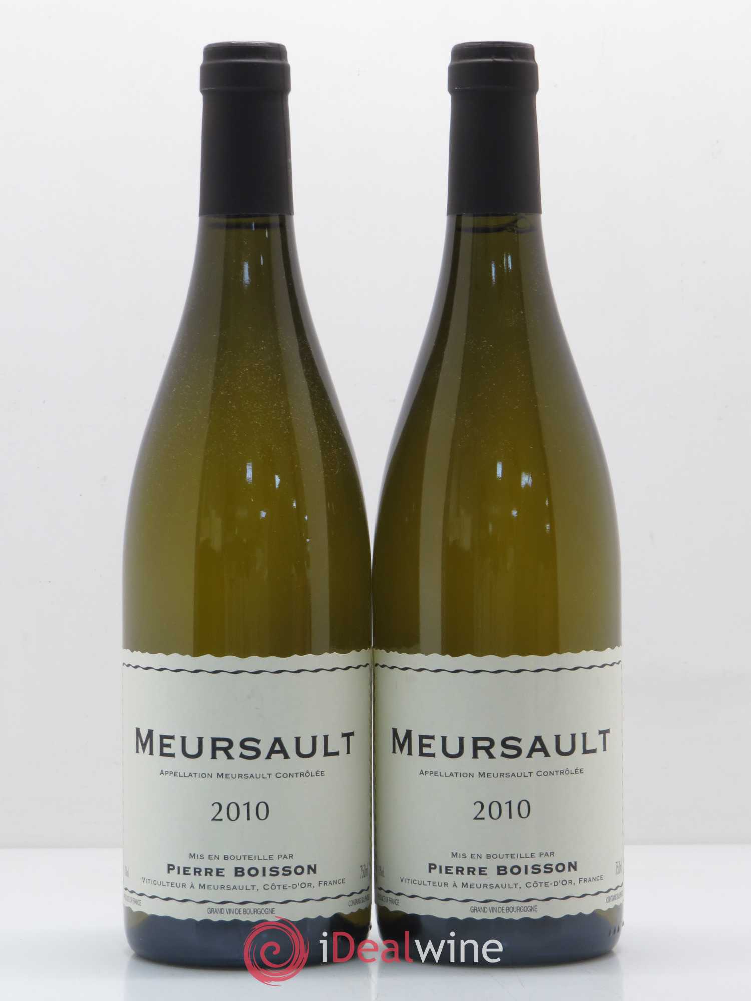 Meursault Pierre Boisson (Domaine) 2010 - Lot de 2 bouteilles - 0