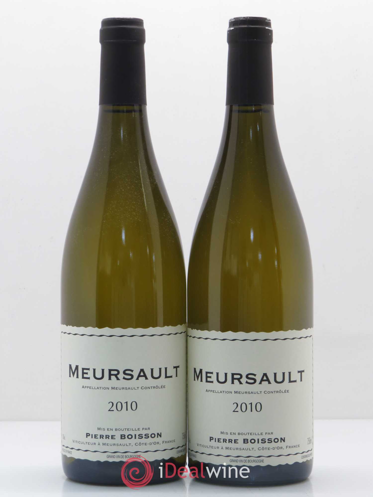 Meursault Pierre Boisson (Domaine) 2010 - Lot de 2 bouteilles - 0