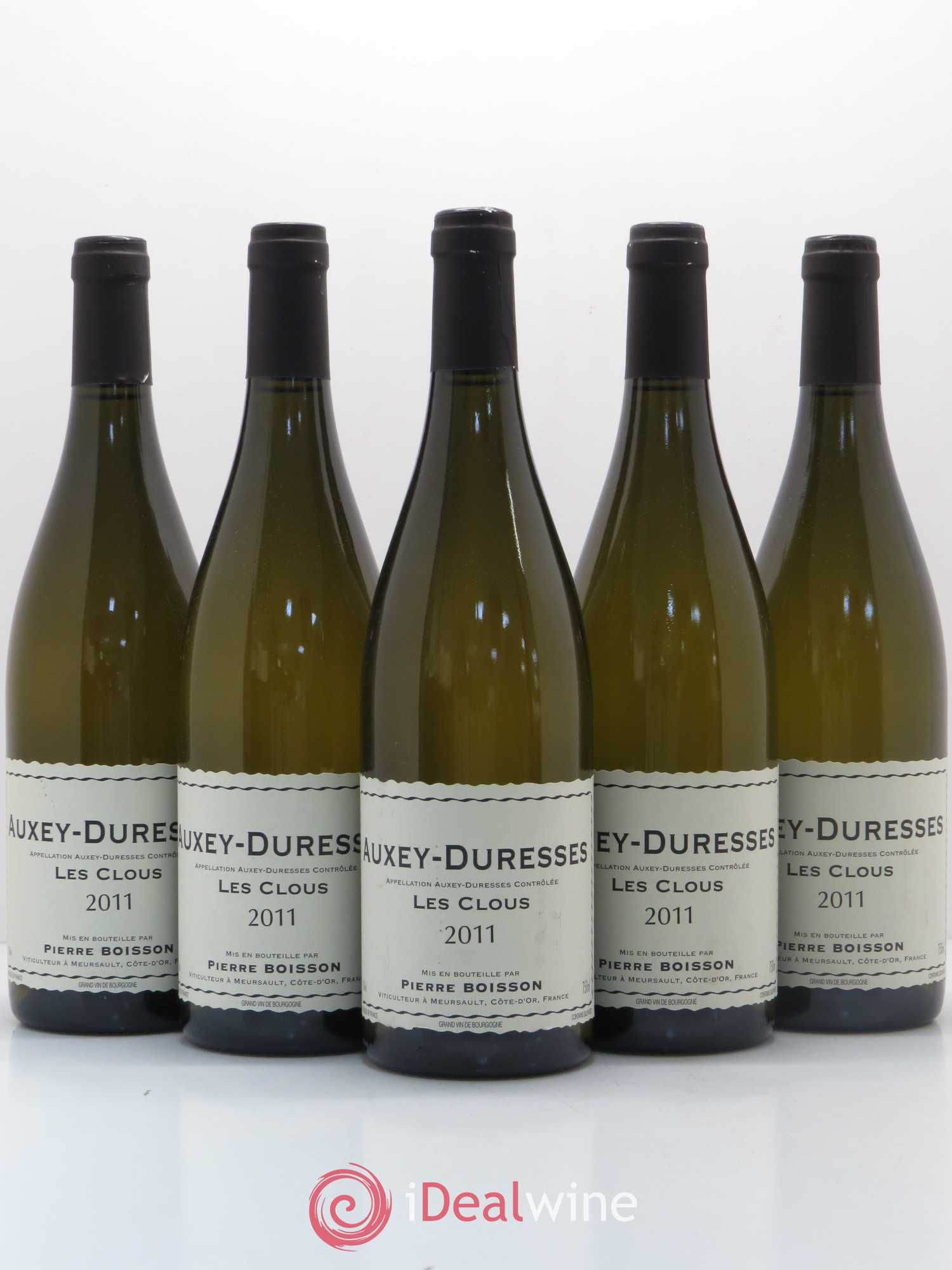 Auxey-Duresses Les Clous Pierre Boisson 2011 - Posten von 5 Flaschen - 0