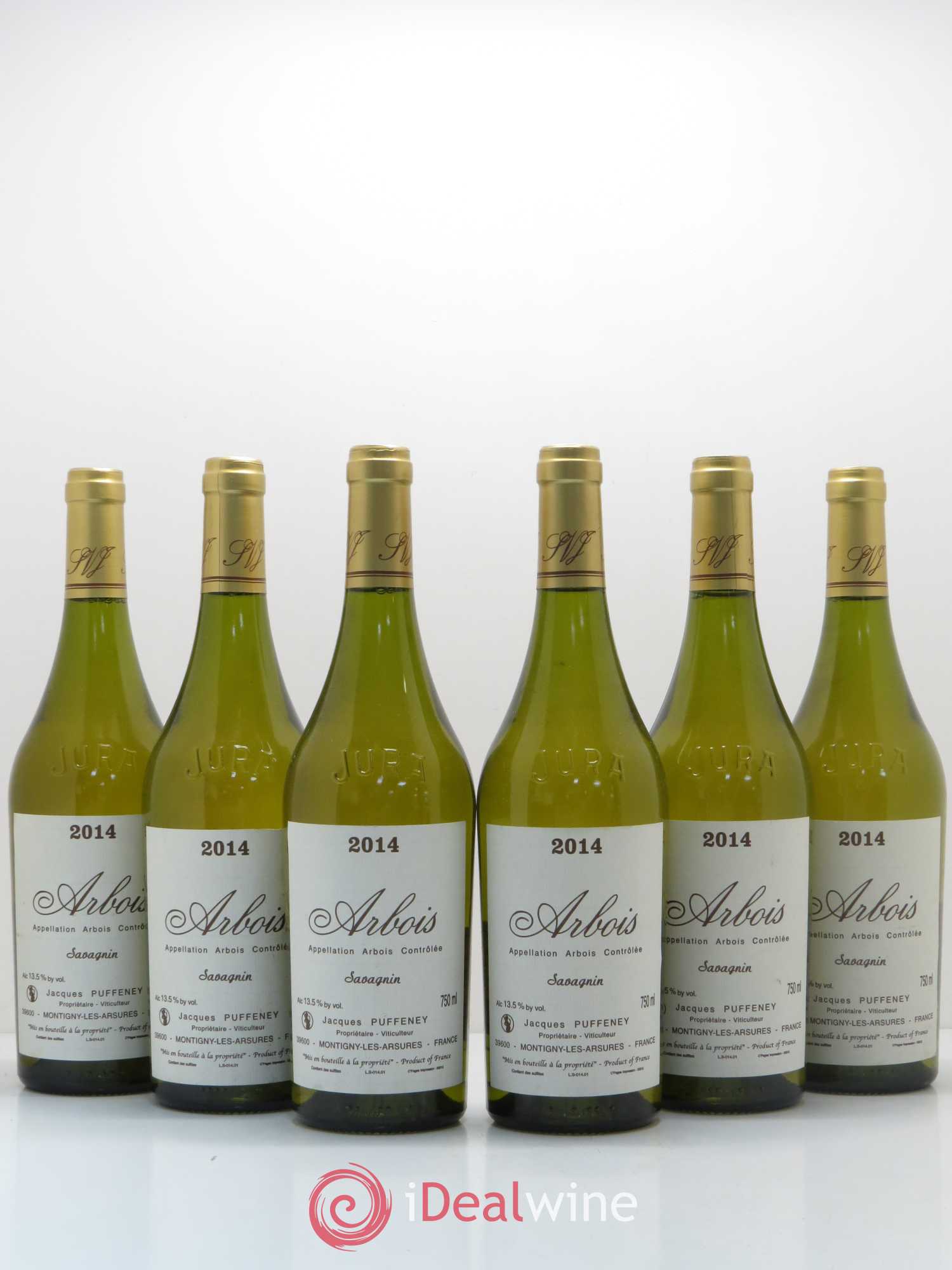 Arbois Savagnin Domaine Jacques Puffeney 2014 - Posten von 6 Flaschen - 0