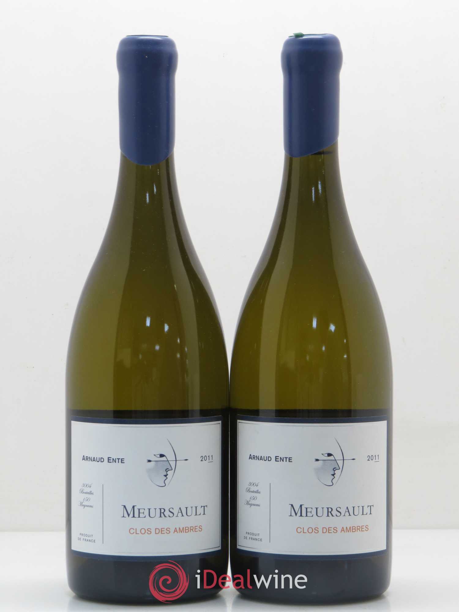 Meursault Clos des Ambres Arnaud Ente 2011 - Lot de 2 bouteilles - 0