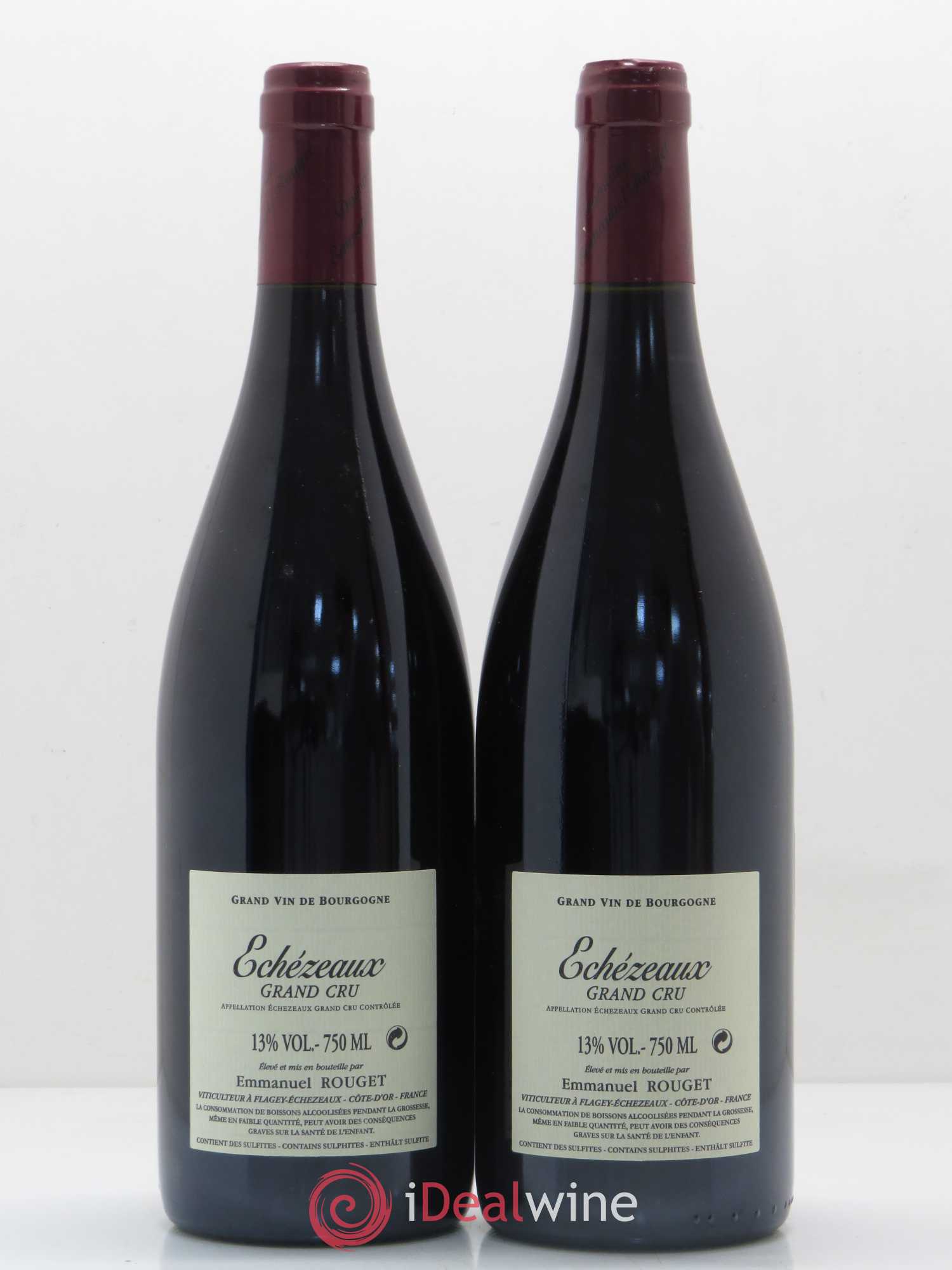 Echezeaux Grand Cru Emmanuel Rouget 2013 - Lot de 2 bouteilles - 1