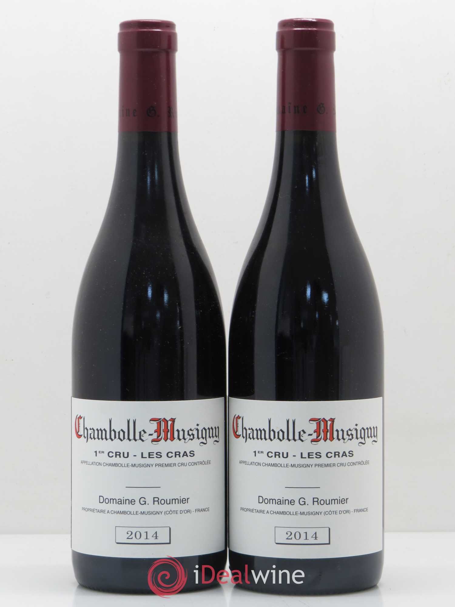 Chambolle-Musigny 1er Cru Les Cras Georges Roumier (Domaine) 2014 - Lot de 2 bouteilles - 0