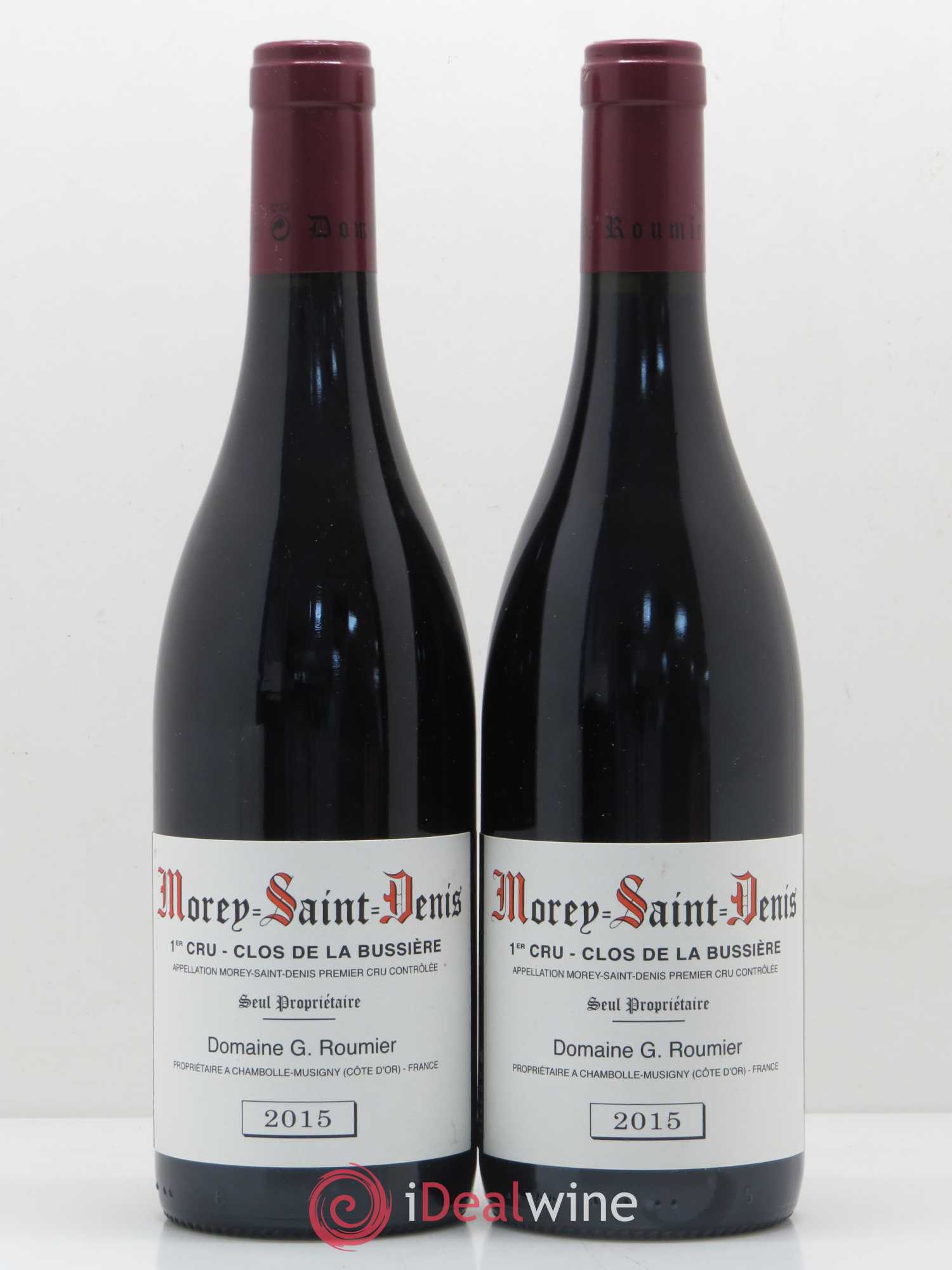 Morey-Saint-Denis 1er Cru Clos de la Bussière Georges Roumier (Domaine) 2015 - Lot de 2 bouteilles - 0