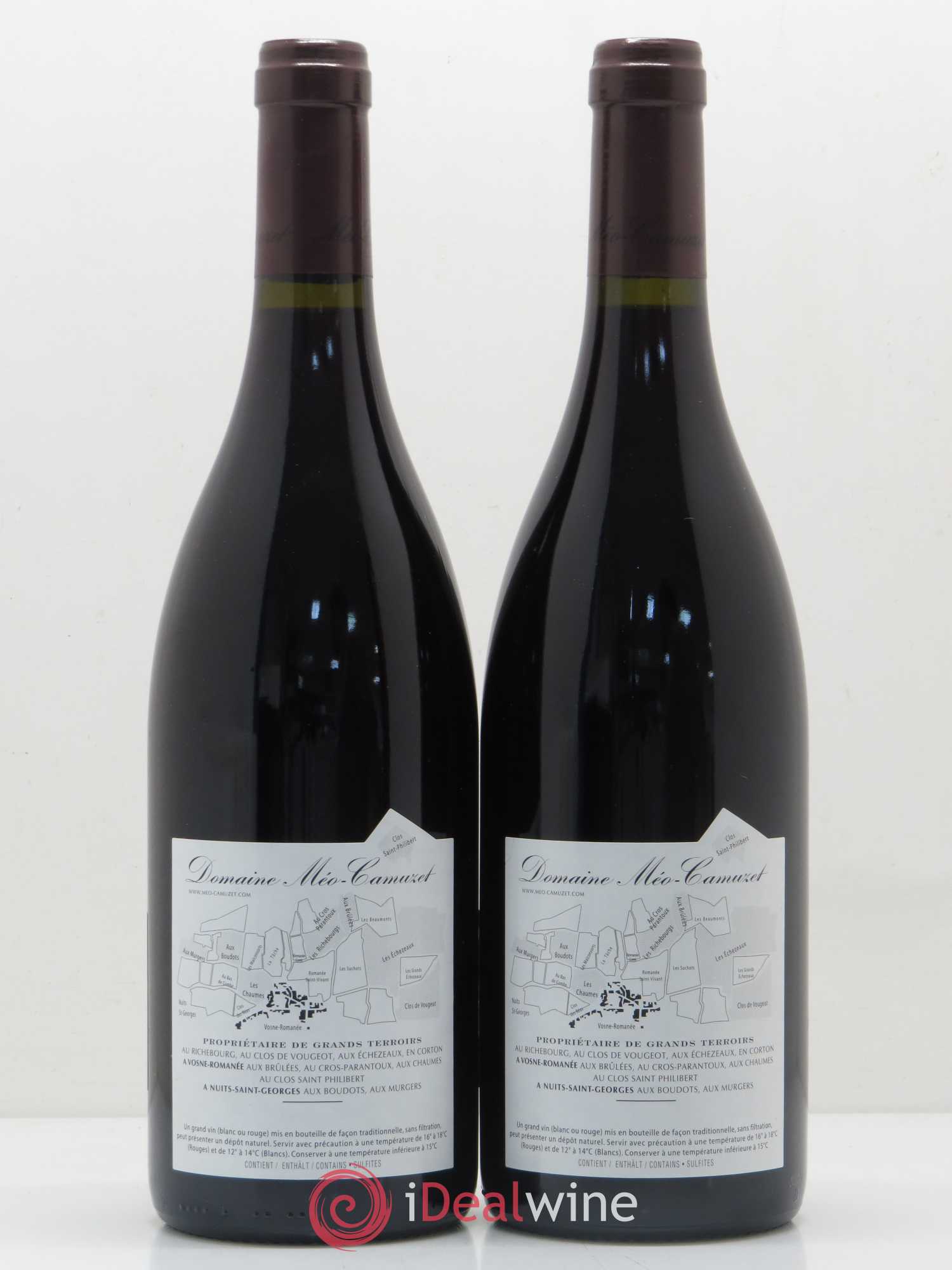 Clos de Vougeot Grand Cru Méo-Camuzet (Domaine) 2014 - Lot de 2 bouteilles - 1