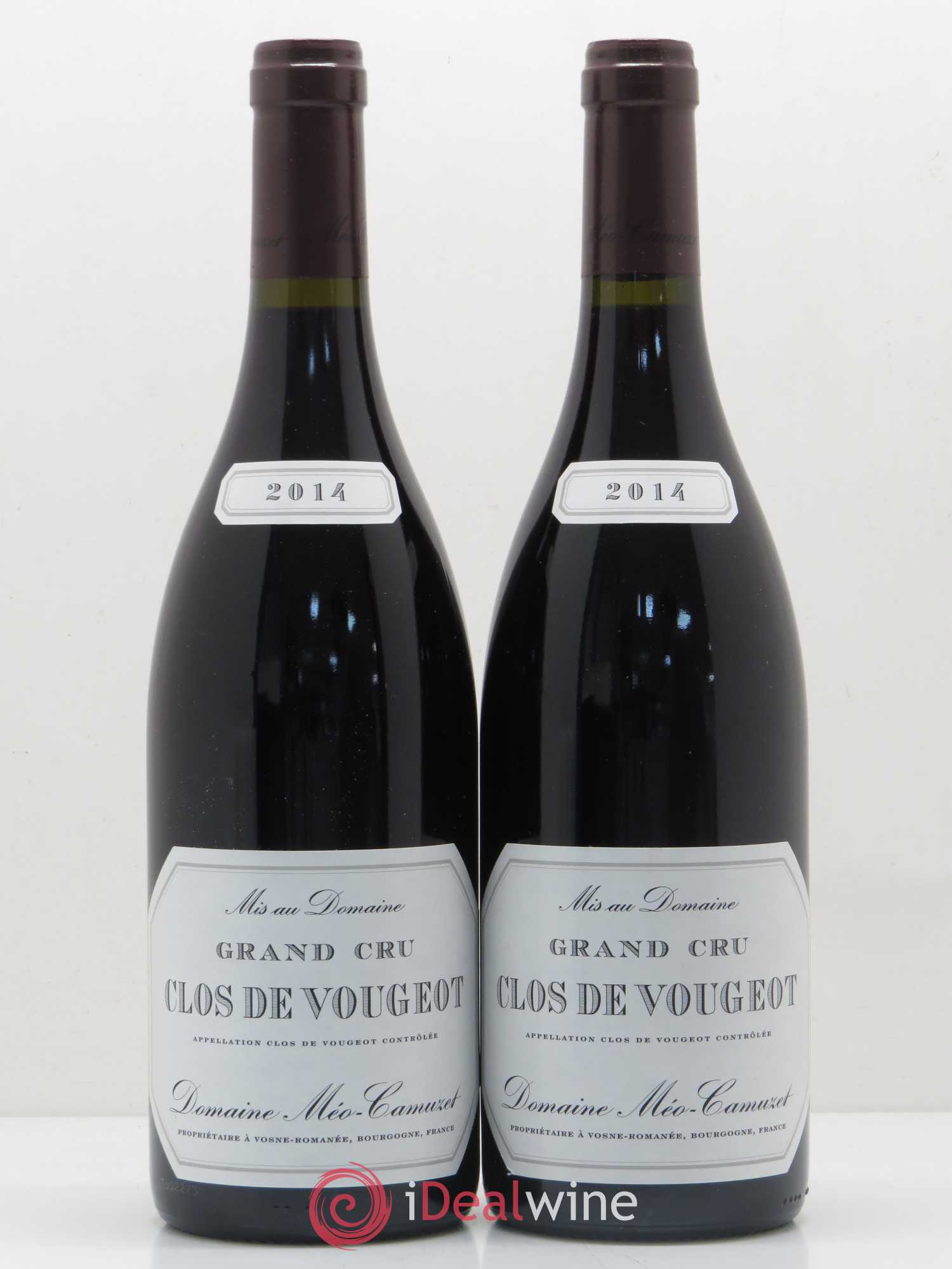 Clos de Vougeot Grand Cru Méo-Camuzet (Domaine) 2014 - Lot de 2 bouteilles - 0