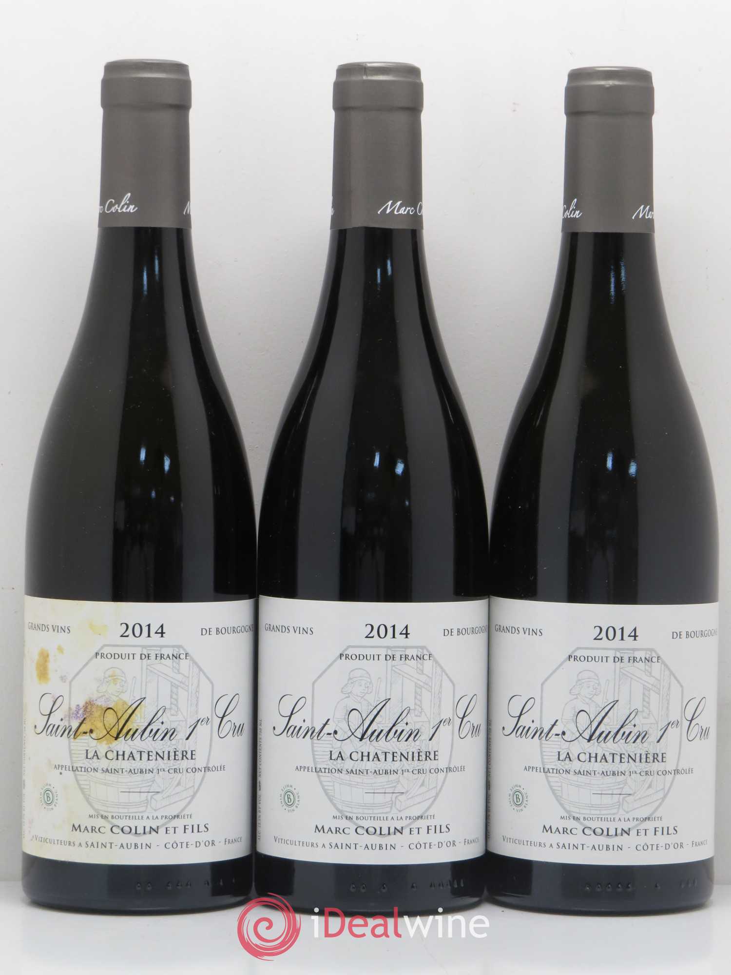 Saint-Aubin 1er Cru La Chatenière Domaine Marc Colin 2014 - Posten von 6 Flaschen - 2