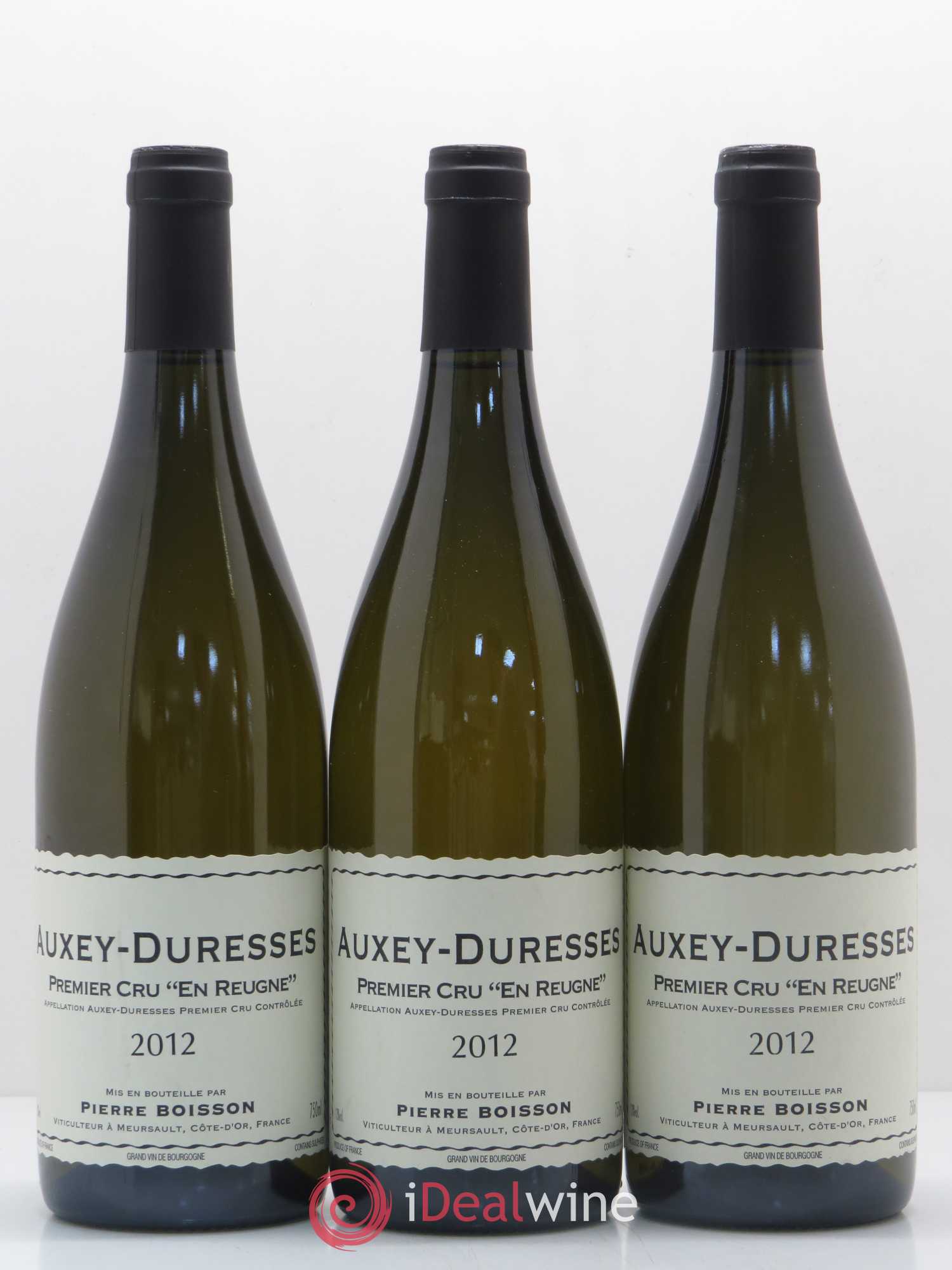 Auxey-Duresses 1er Cru En Reugne Pierre Boisson (Domaine) 2012 - Lot de 3 bouteilles - 0