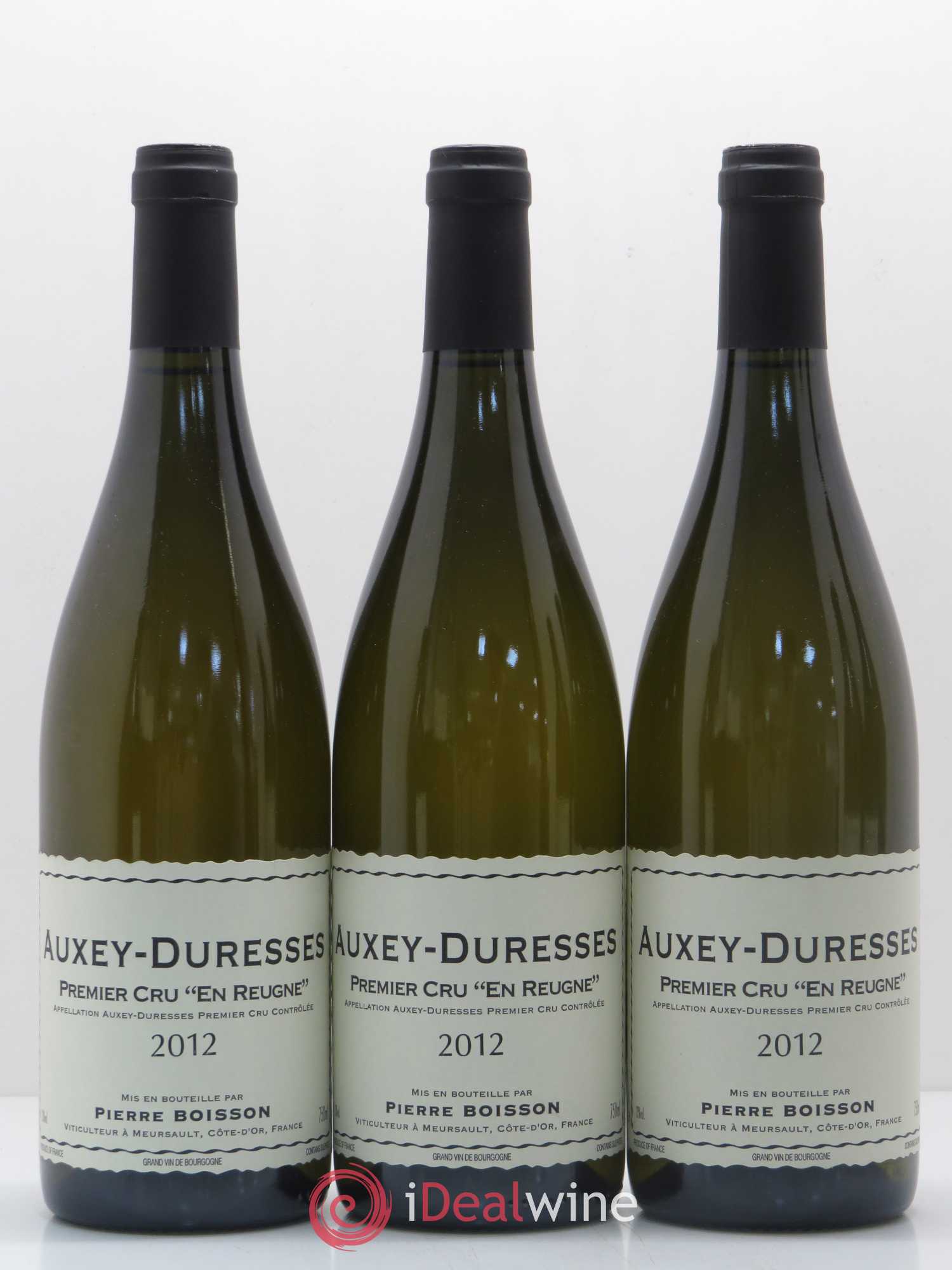 Auxey-Duresses 1er Cru En Reugne Pierre Boisson (Domaine) 2012 - Lot de 3 bouteilles - 0