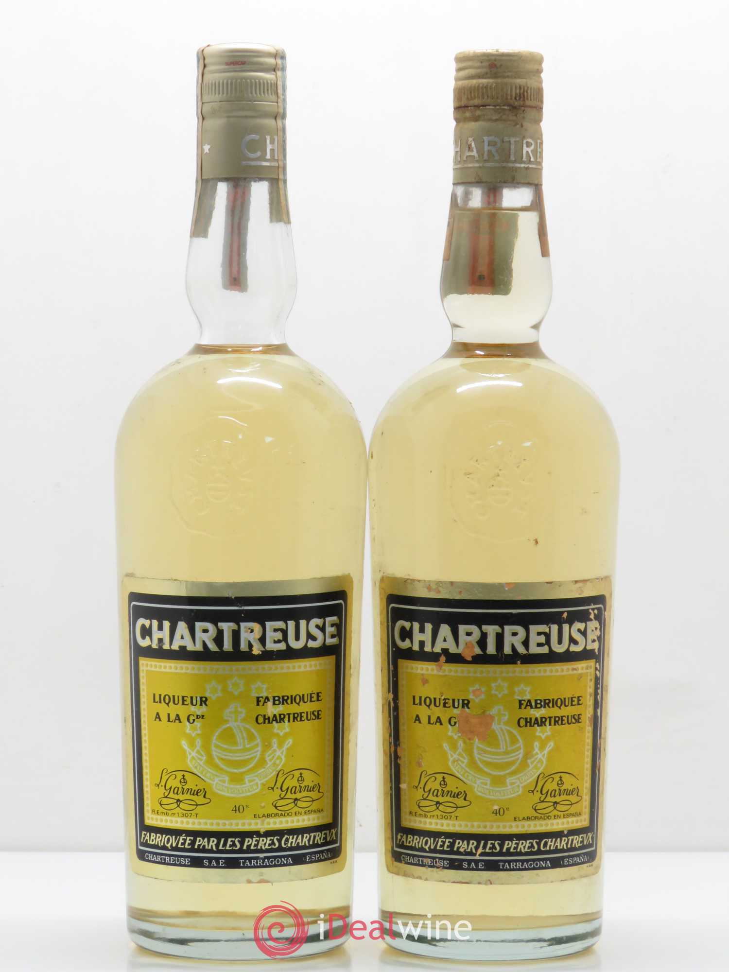 Chartreuse Pères Chartreux Tarragone Période 1973-1985 - Posten von 2 Flaschen - 0