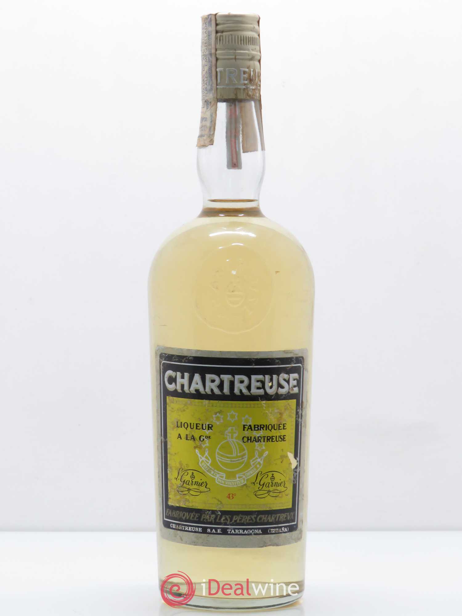 Chartreuse Pères Chartreux Tarragone La Fabiola Période 1966 -1973 - Posten von 1 Flasche - 0