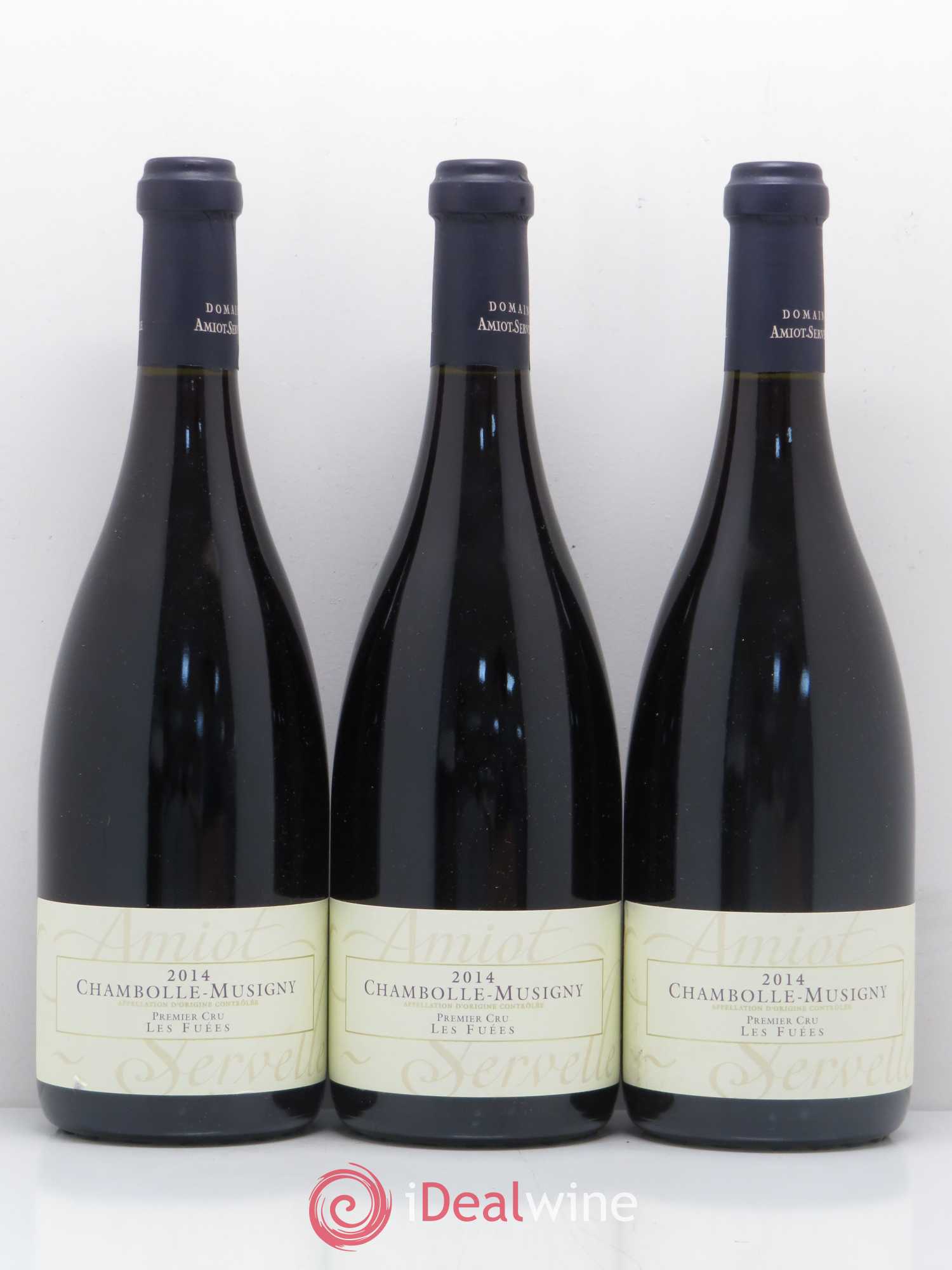 Chambolle-Musigny 1er Cru Les Fuées Domaine Amiot Servelle 2014 - Posten von 3 Flaschen - 0