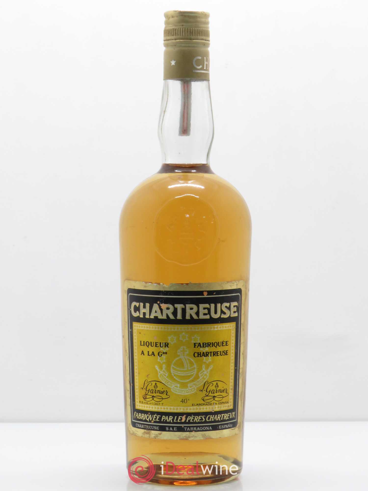 Chartreuse Pères Chartreux Tarragone Fin Période Jaune Période 1973 - 1985 - Posten von 1 Flasche - 0