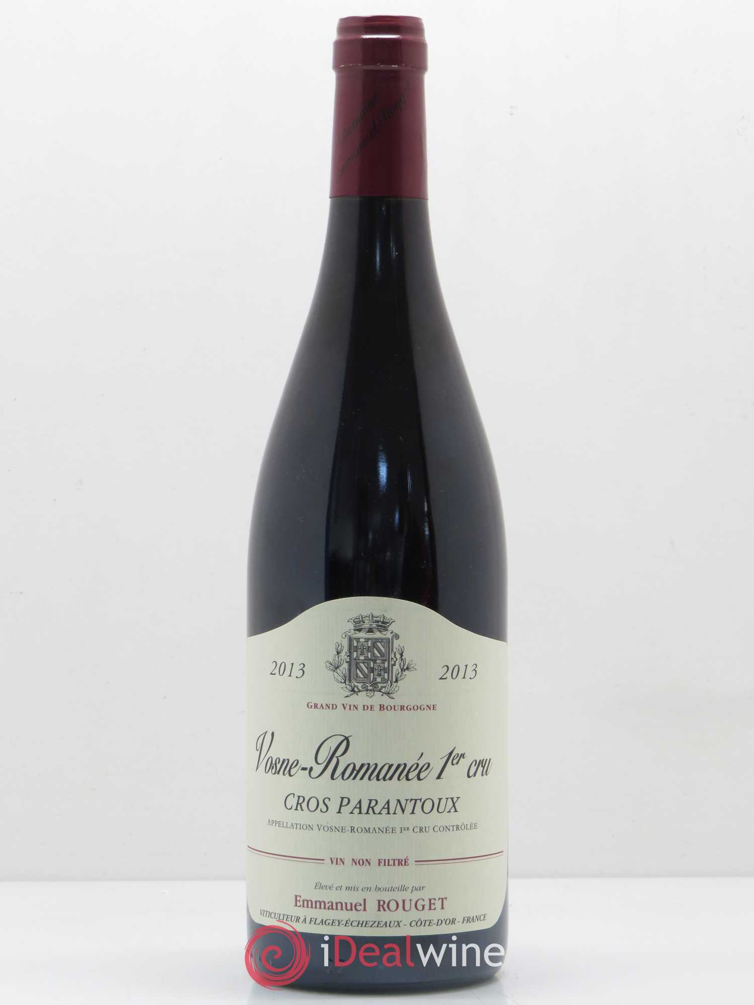 Vosne-Romanée 1er Cru Cros Parantoux Emmanuel Rouget 2013 - Lot de 1 bouteille - 0