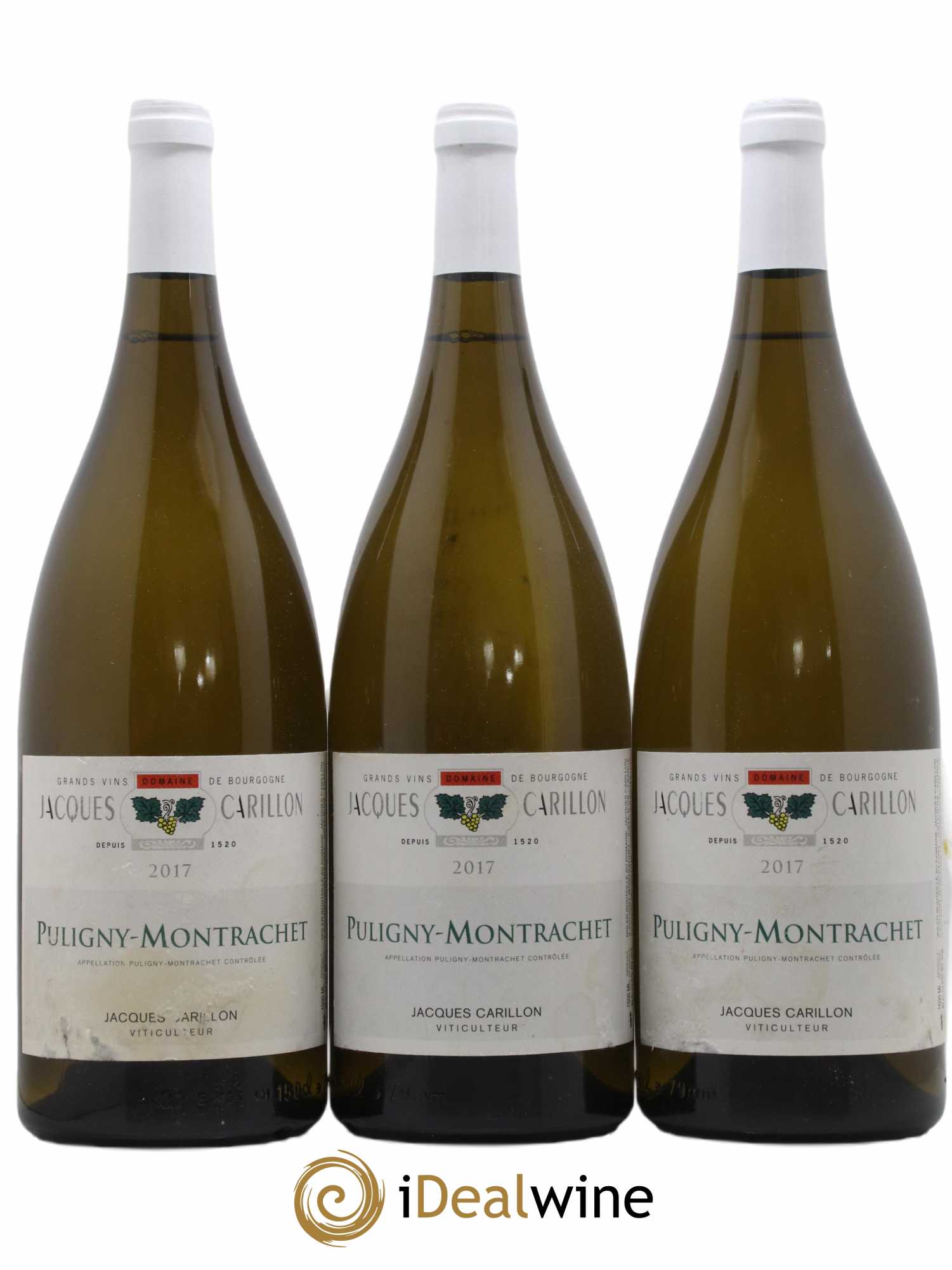 Puligny-Montrachet Jacques Carillon (Domaine) 2017 - Posten von 3 Magnum - 0