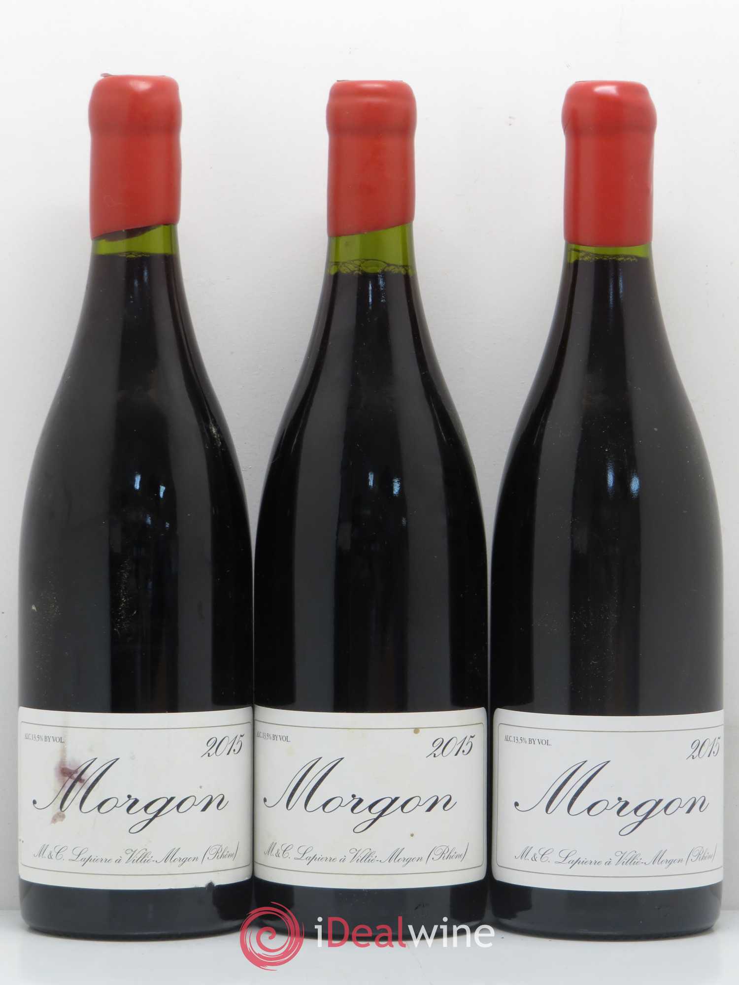 Morgon Marcel Lapierre (Domaine) 2015 - Lot de 3 bouteilles - 0