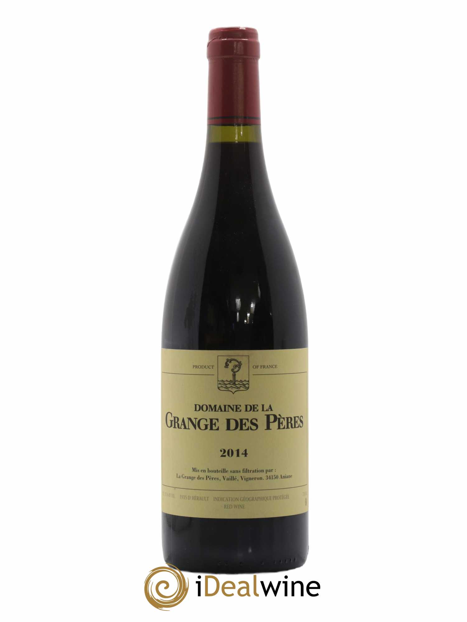 Pays d'Hérault Grange des Pères Laurent Vaillé 2014 - Lot de 1 bouteille - 0