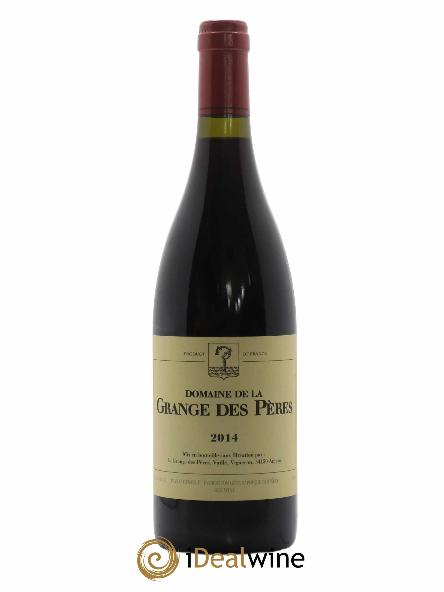 Pays d'Hérault Grange des Pères Laurent Vaillé 2014 - Lot de 1 bouteille - 0