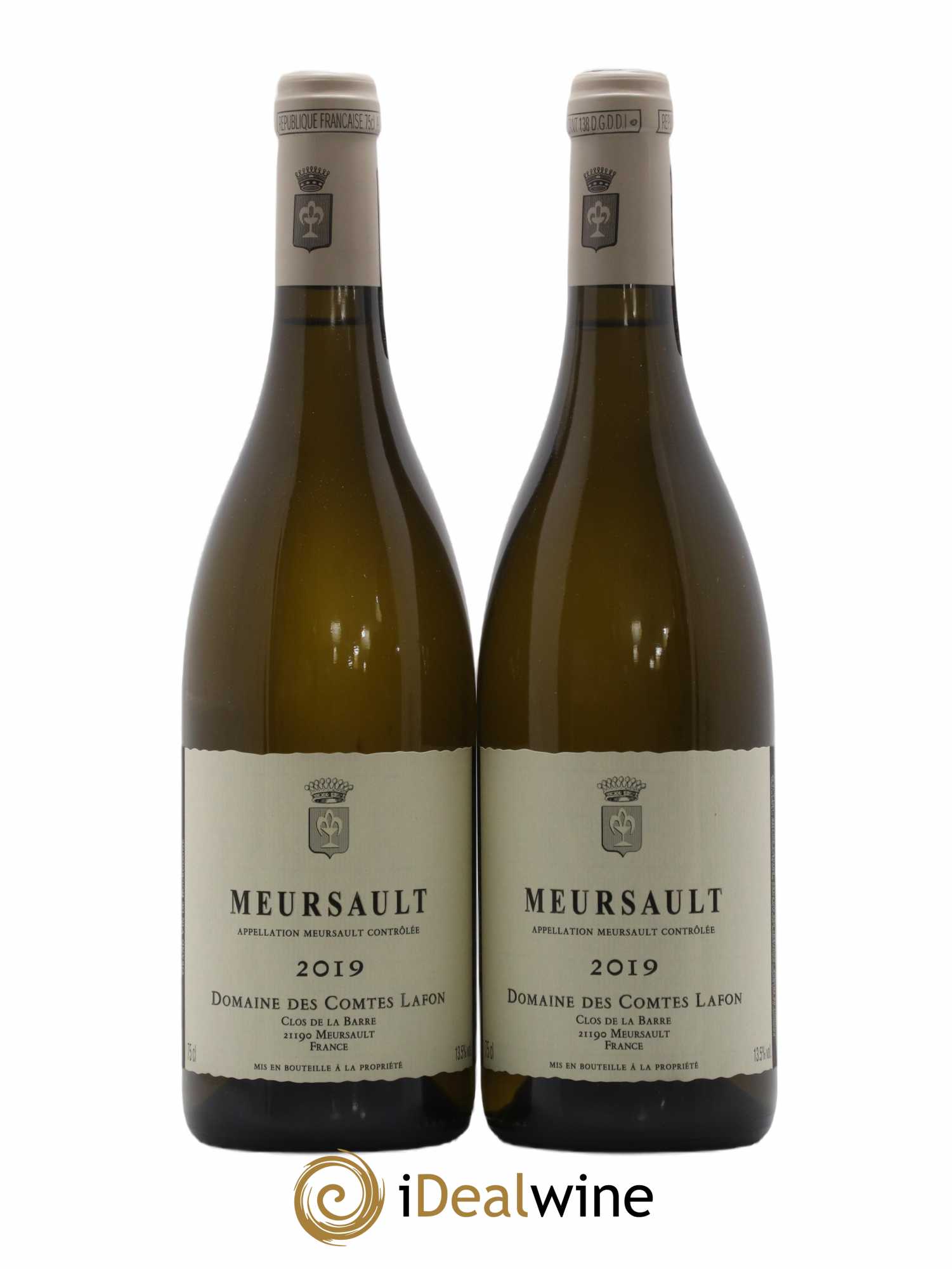 Meursault Comtes Lafon (Domaine des) 2019 - Lot de 2 bouteilles - 0