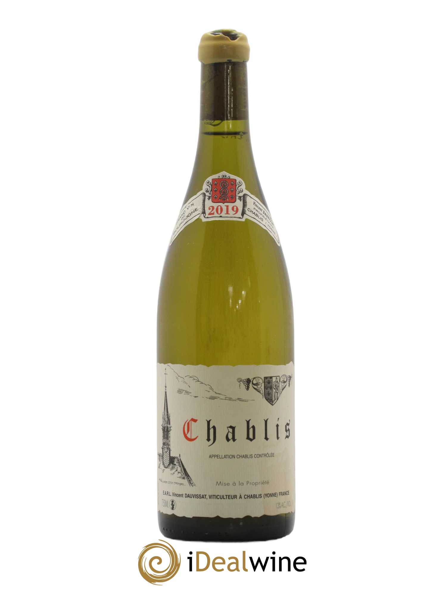 Chablis Vincent Dauvissat (Domaine) 2019 - Lot de 1 bouteille - 0
