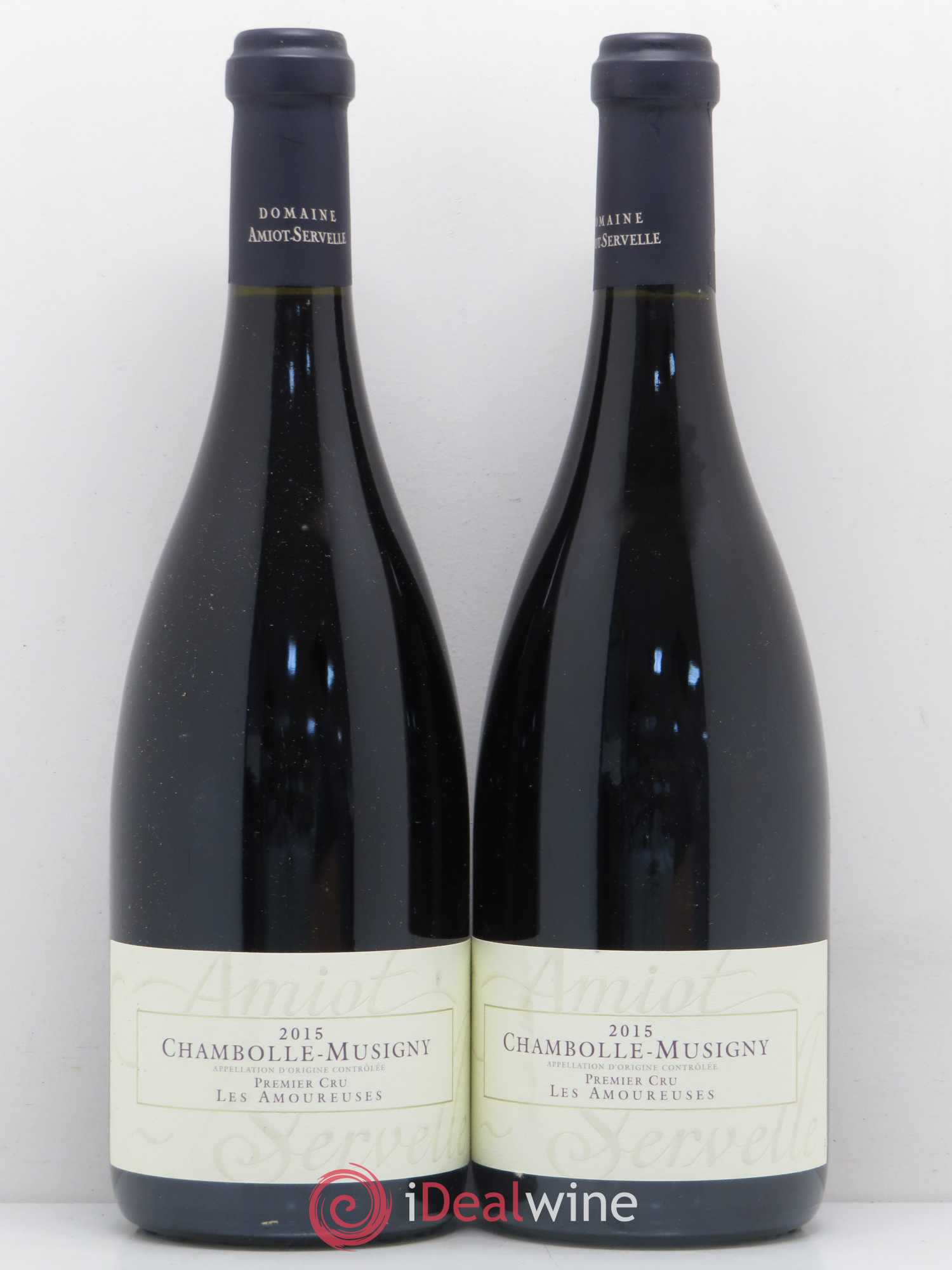 Chambolle-Musigny 1er Cru Les Amoureuses Amiot-Servelle 2015 - Lot de 2 bouteilles - 0