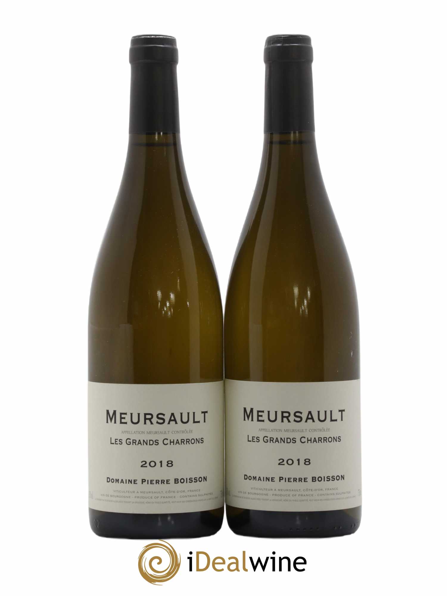Meursault Les Grands Charrons Pierre Boisson (Domaine) 2018 - Lot de 2 bouteilles - 0