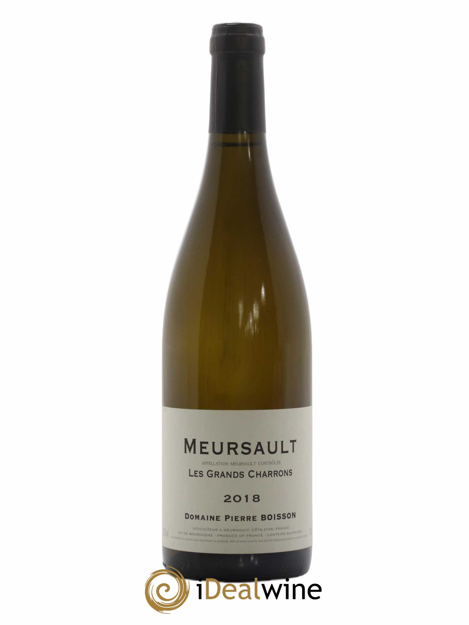 Meursault Les Grands Charrons Pierre Boisson (Domaine) 2018 - Lot de 1 bouteille - 0