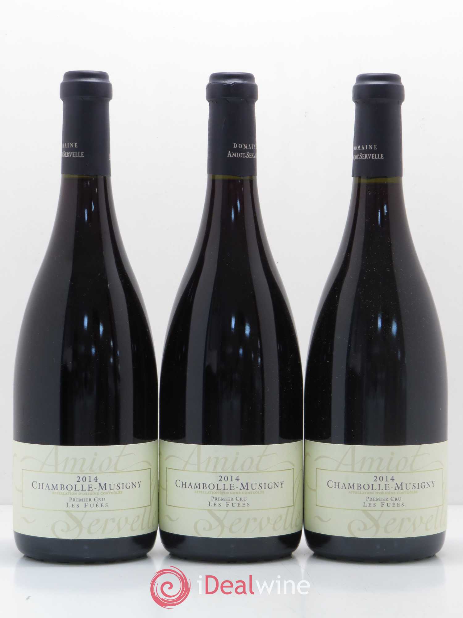 Chambolle-Musigny 1er Cru Les Fuées Domaine Amiot-Servelle 2014 - Posten von 3 Flaschen - 0