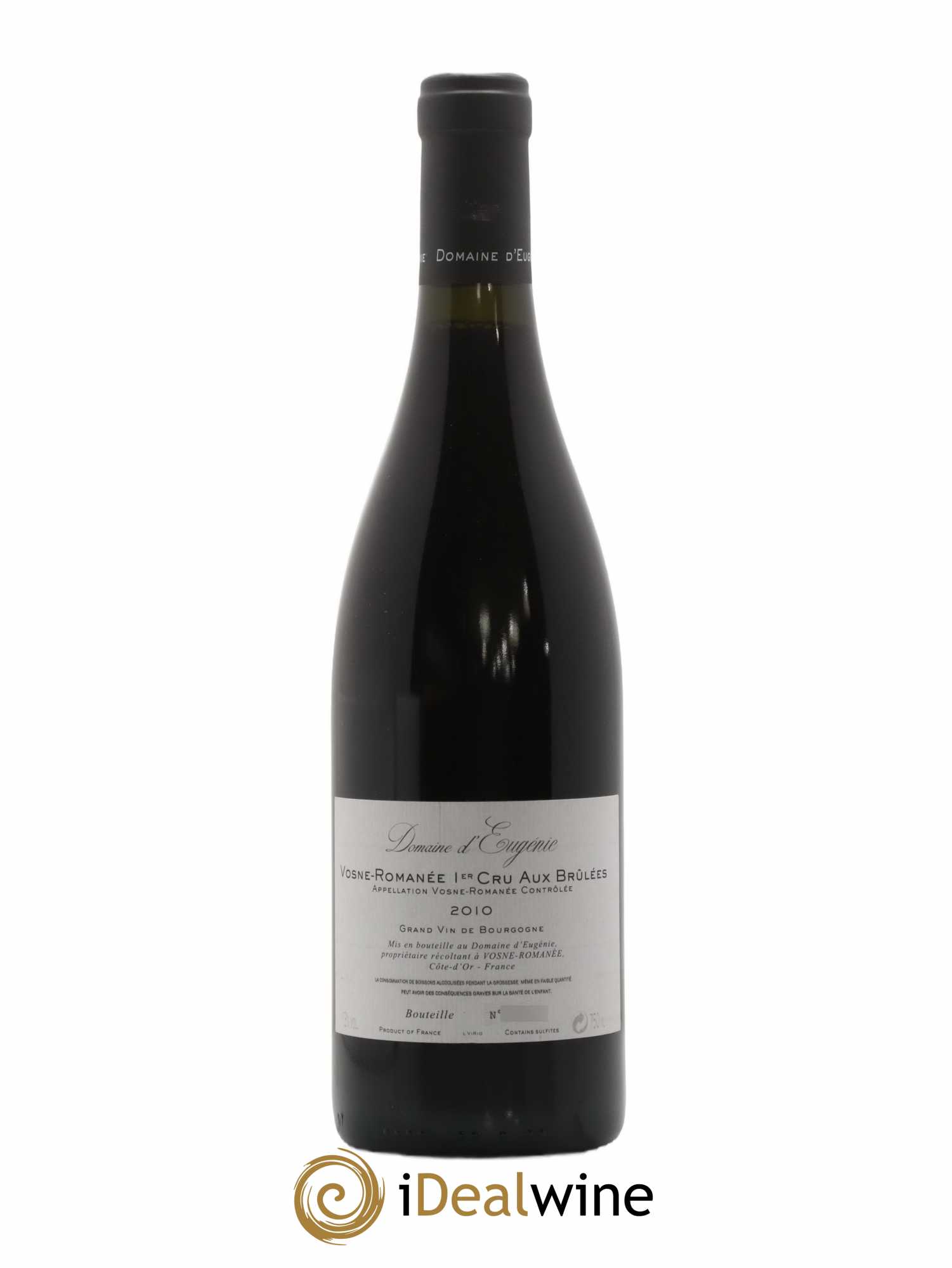 Vosne-Romanée 1er Cru Aux Brûlées Domaine René Engel - Domaine Eugénie 2010 - Lot de 1 bouteille - 1