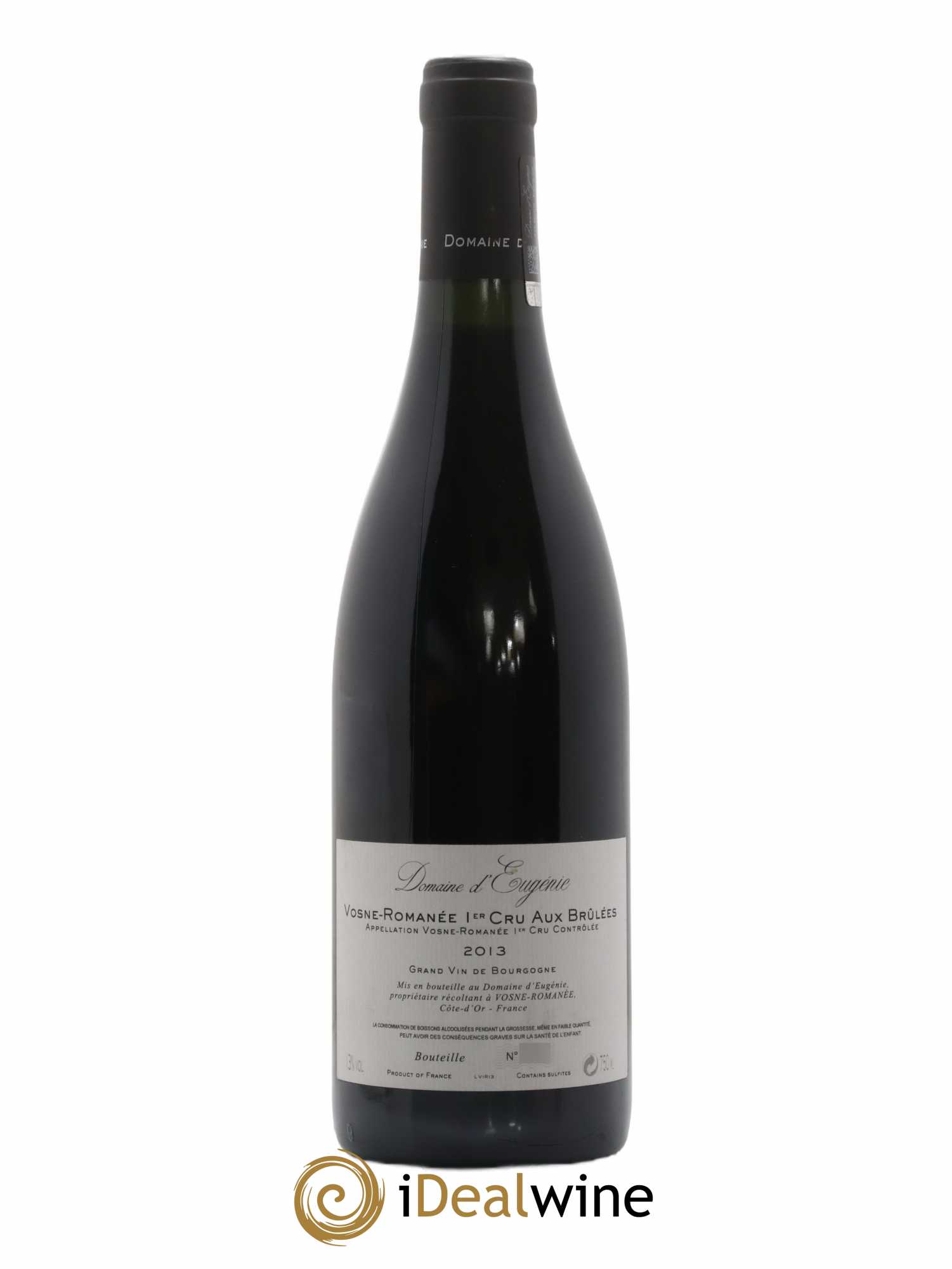 Vosne-Romanée 1er Cru Aux Brûlées Domaine René Engel - Domaine Eugénie 2013 - Lot de 1 bouteille - 1