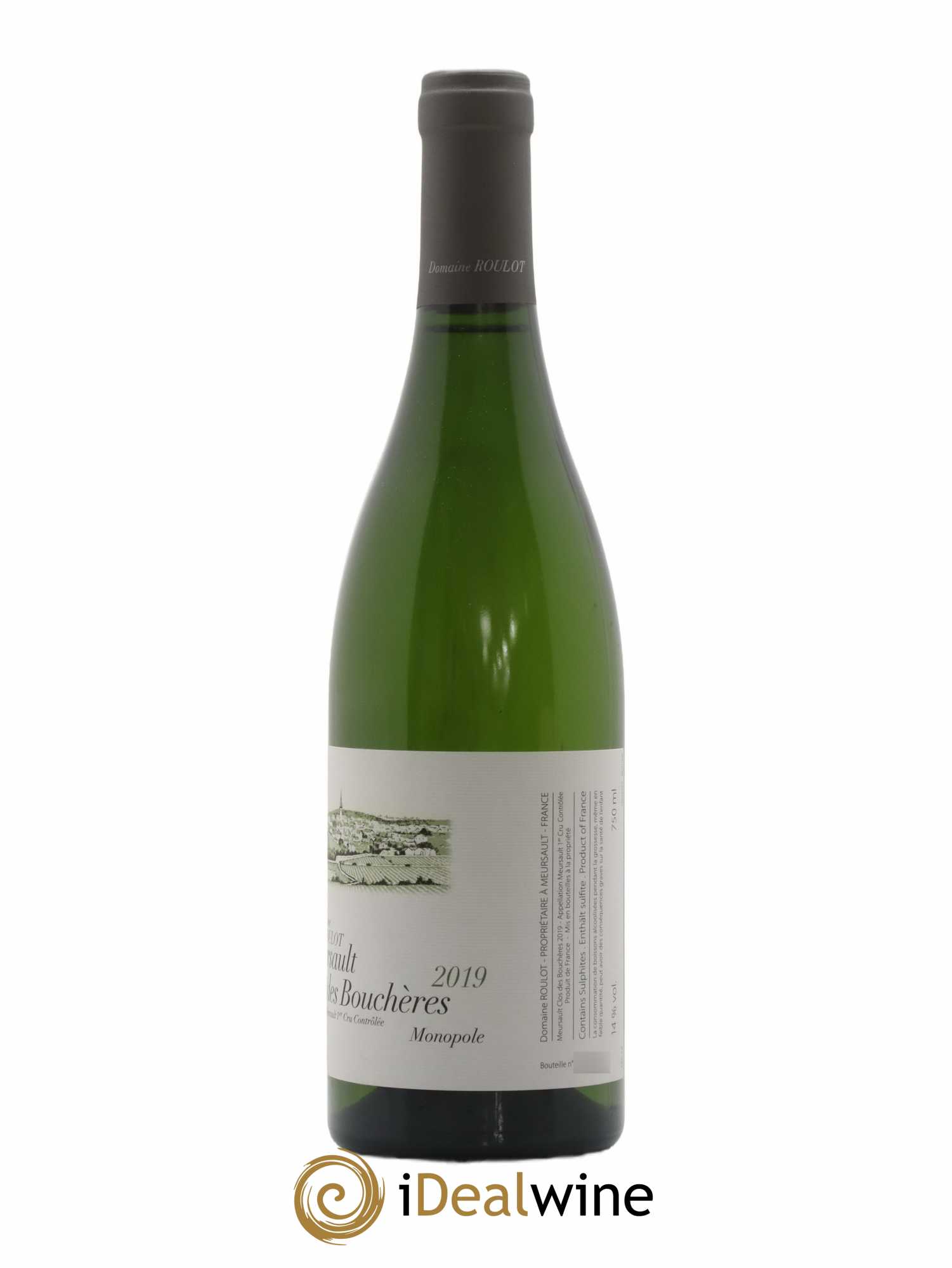 Meursault 1er Cru Clos des Bouchères Roulot (Domaine) 2019 - Lot de 1 bouteille - 1
