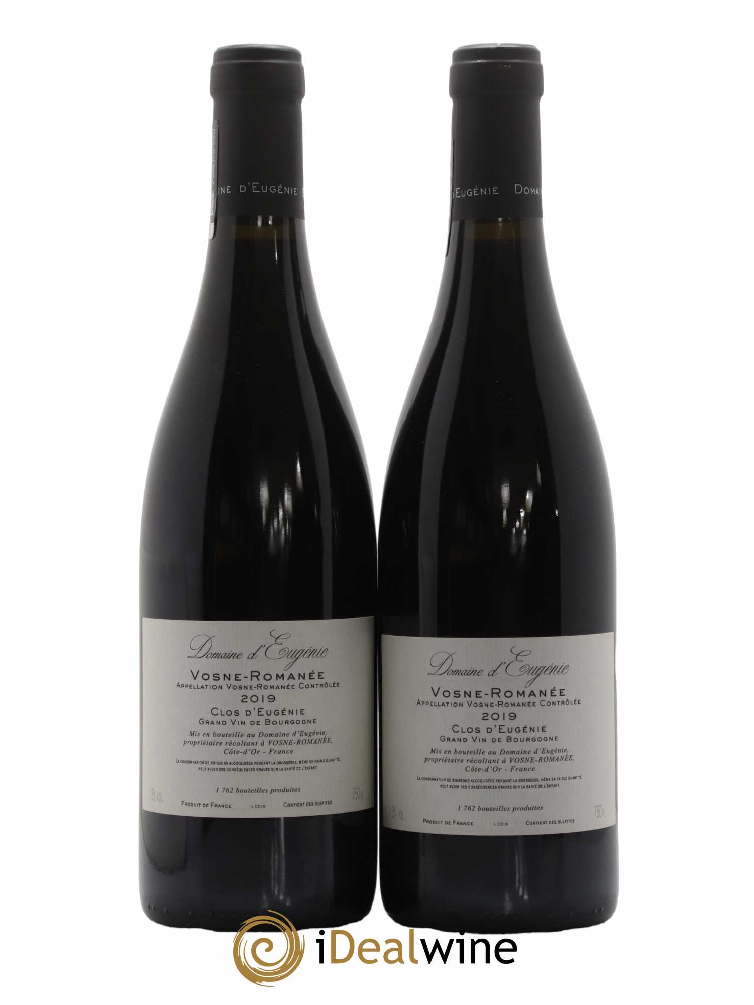 Vosne-Romanée Clos d'Eugénie Domaine René Engel - Domaine Eugénie 2019 - Lot de 2 bouteilles - 1