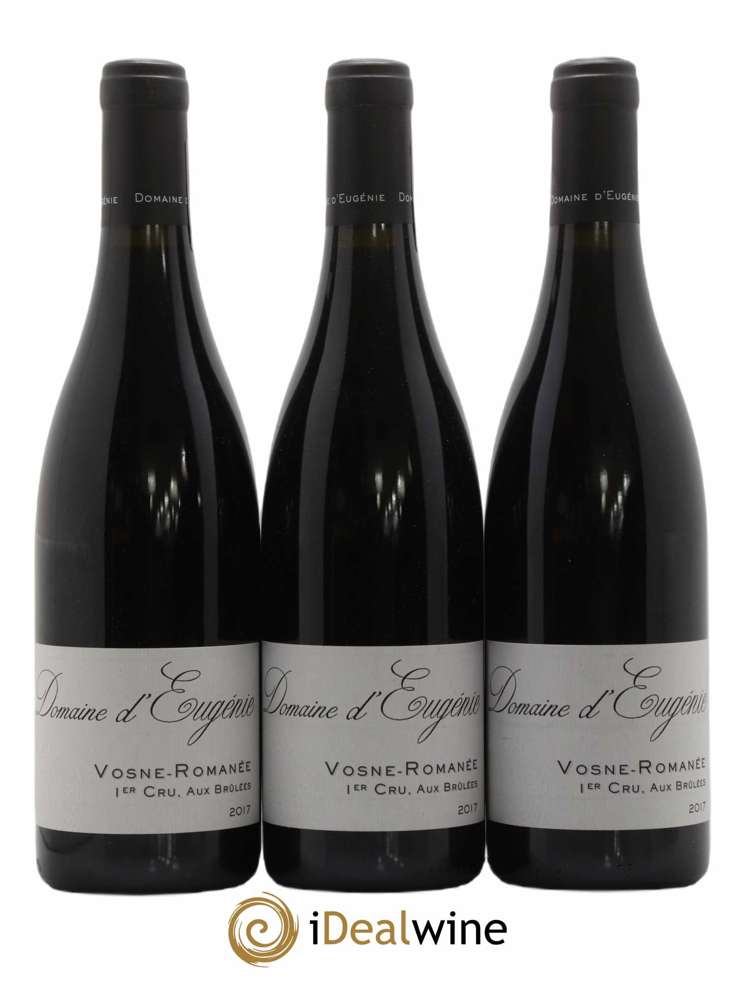 Vosne-Romanée 1er Cru Aux Brûlées Domaine René Engel - Domaine Eugénie 2017 - Lot de 3 bouteilles - 0