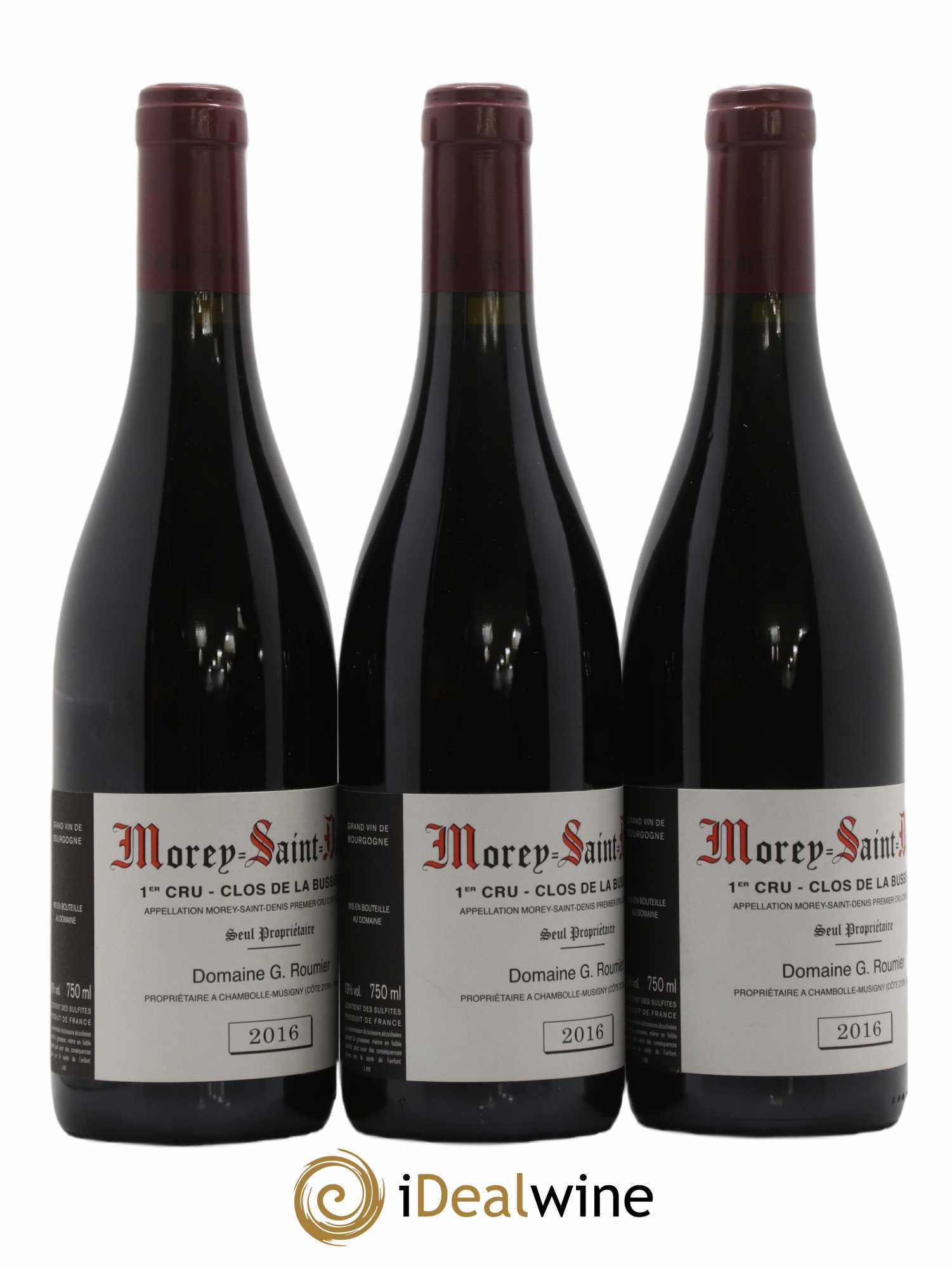 Morey-Saint-Denis 1er Cru Clos de la Bussière Georges Roumier (Domaine) 2016 - Lot de 3 bouteilles - 1