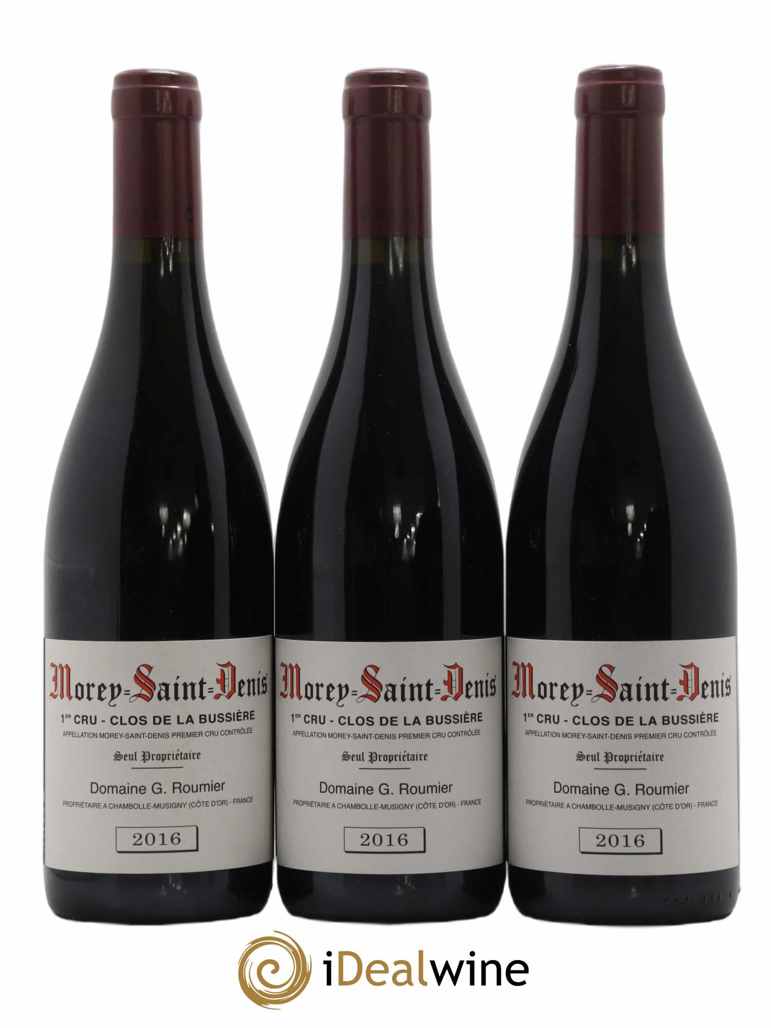 Morey-Saint-Denis 1er Cru Clos de la Bussière Georges Roumier (Domaine) 2016 - Lot de 3 bouteilles - 0