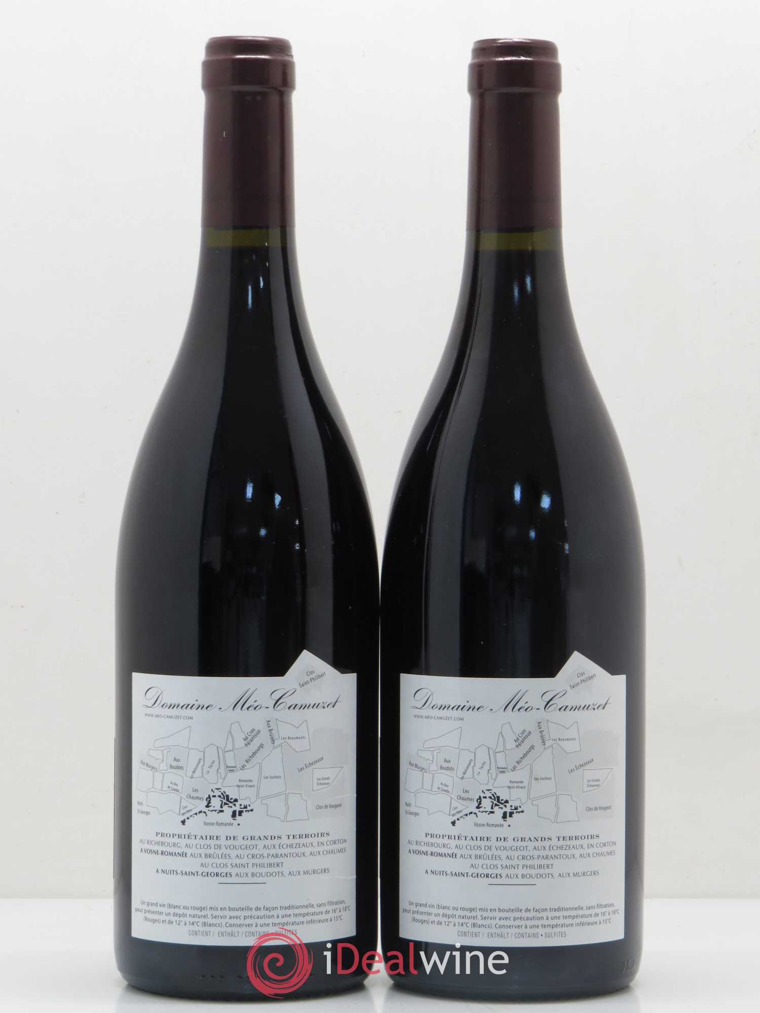 Clos de Vougeot Grand Cru Méo-Camuzet (Domaine) 2016 - Lot de 2 bouteilles - 1