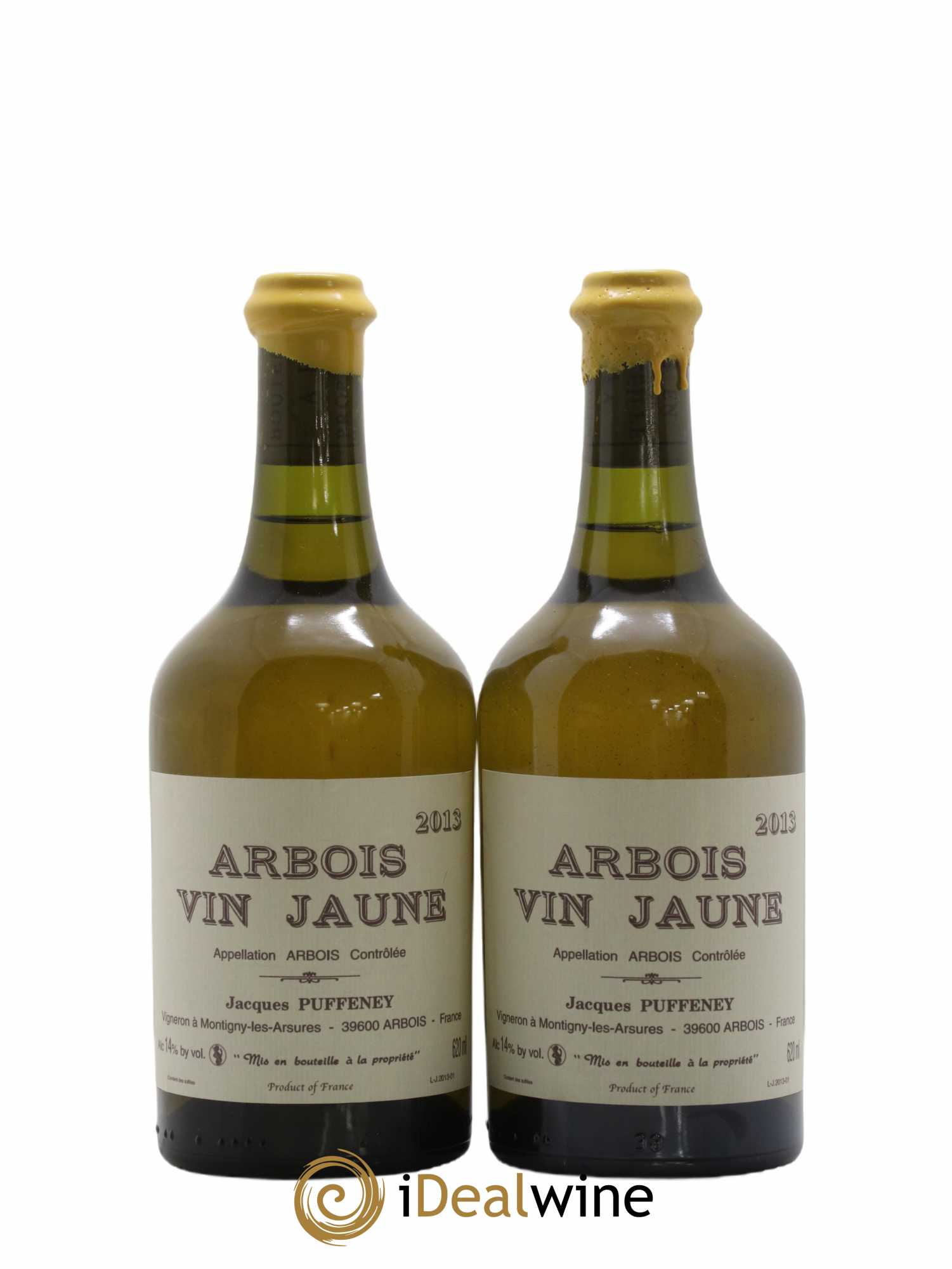 Arbois Vin Jaune Jacques Puffeney 2013 - Lot de 2 bouteilles - 0