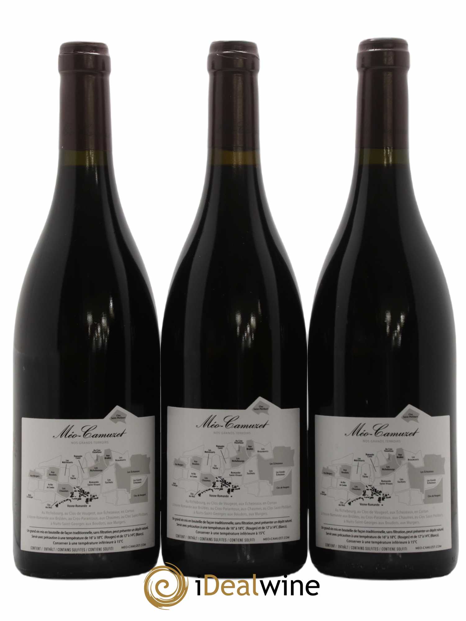 Clos de Vougeot Grand Cru Méo-Camuzet (Domaine) 2018 - Lot de 3 bouteilles - 1