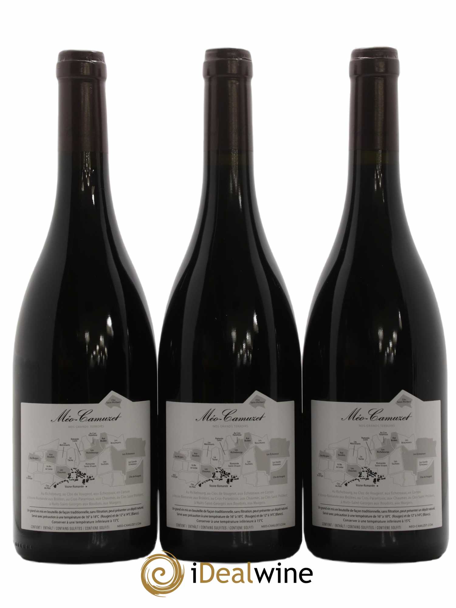 Clos de Vougeot Grand Cru Méo-Camuzet (Domaine) 2020 - Lot de 3 bouteilles - 1