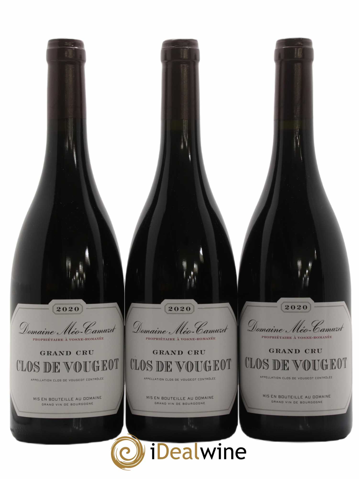 Clos de Vougeot Grand Cru Méo-Camuzet (Domaine) 2020 - Lot de 3 bouteilles - 0