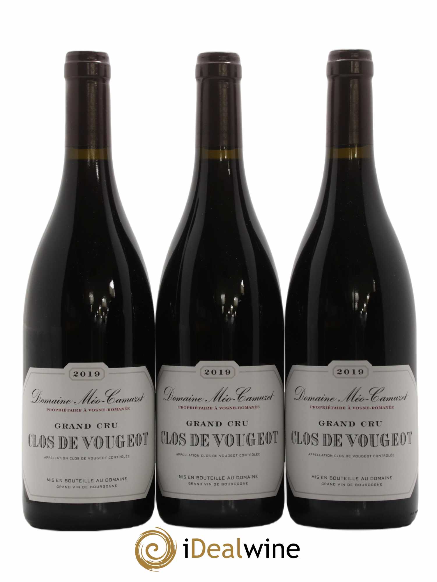 Clos de Vougeot Grand Cru Méo-Camuzet (Domaine) 2019 - Lot de 3 bouteilles - 0