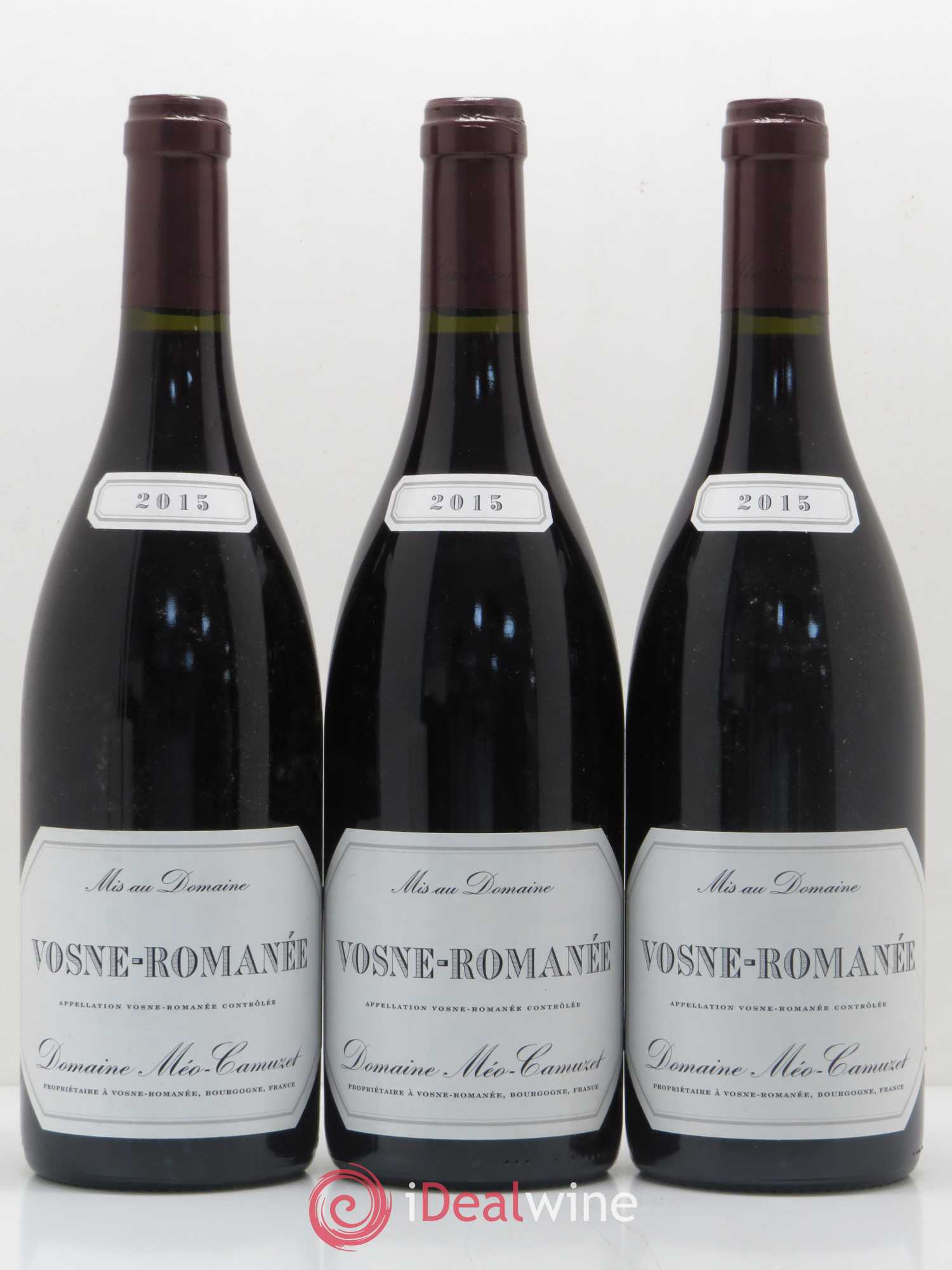 Vosne-Romanée Méo-Camuzet (Domaine) 2015 - Lot de 3 bouteilles - 0
