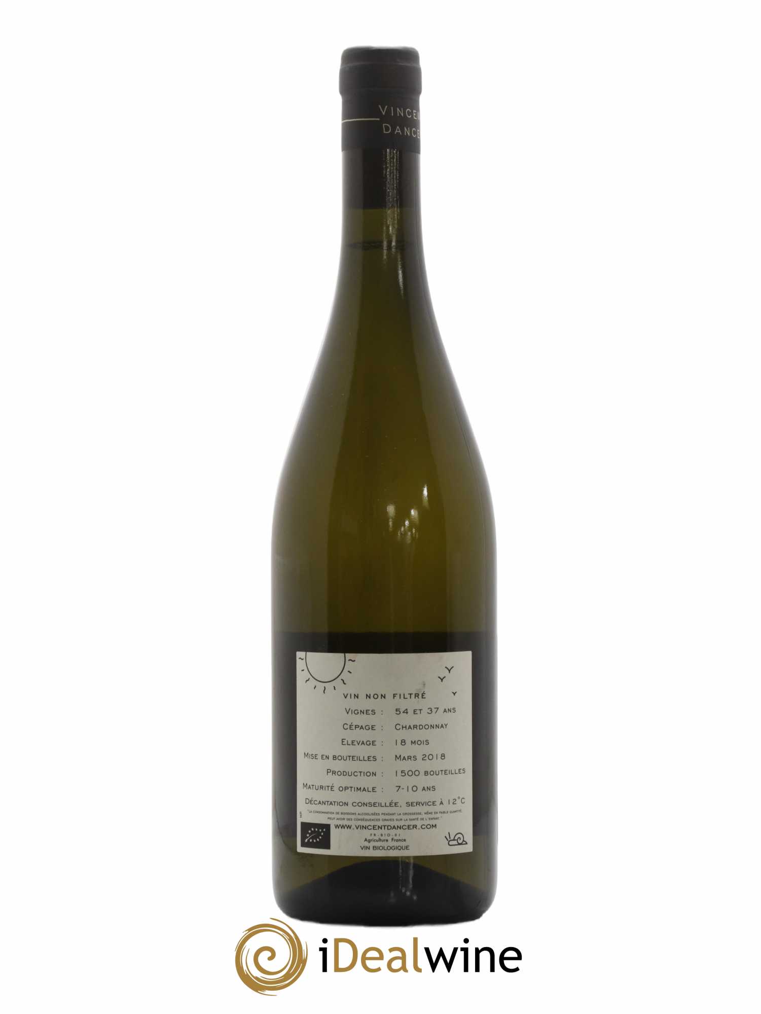 Meursault 1er Cru Perrières Vincent Dancer 2016 - Lot de 1 bouteille - 1
