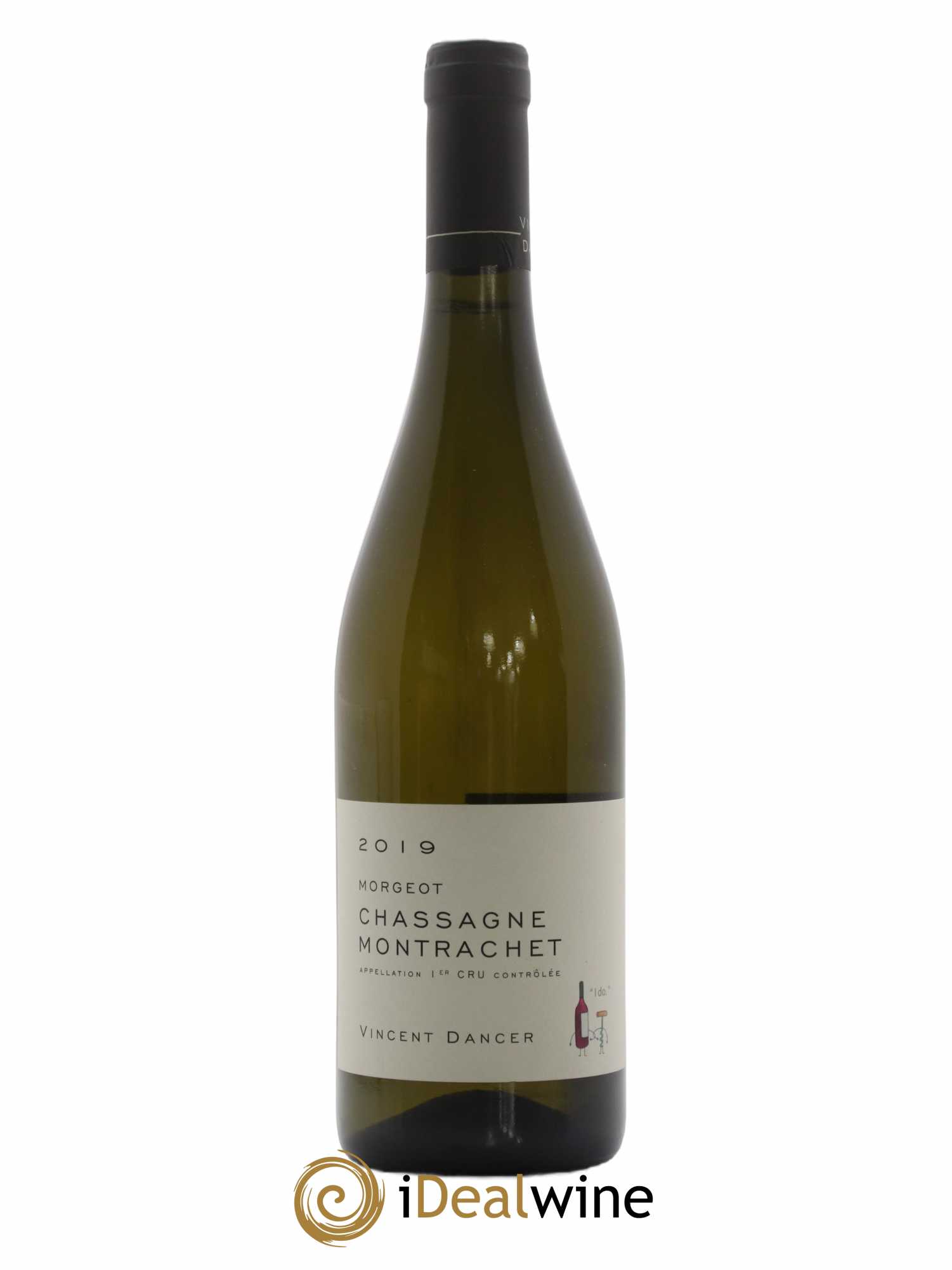 Chassagne-Montrachet 1er Cru Morgeot Vincent Dancer 2019 - Lot de 1 bouteille - 0