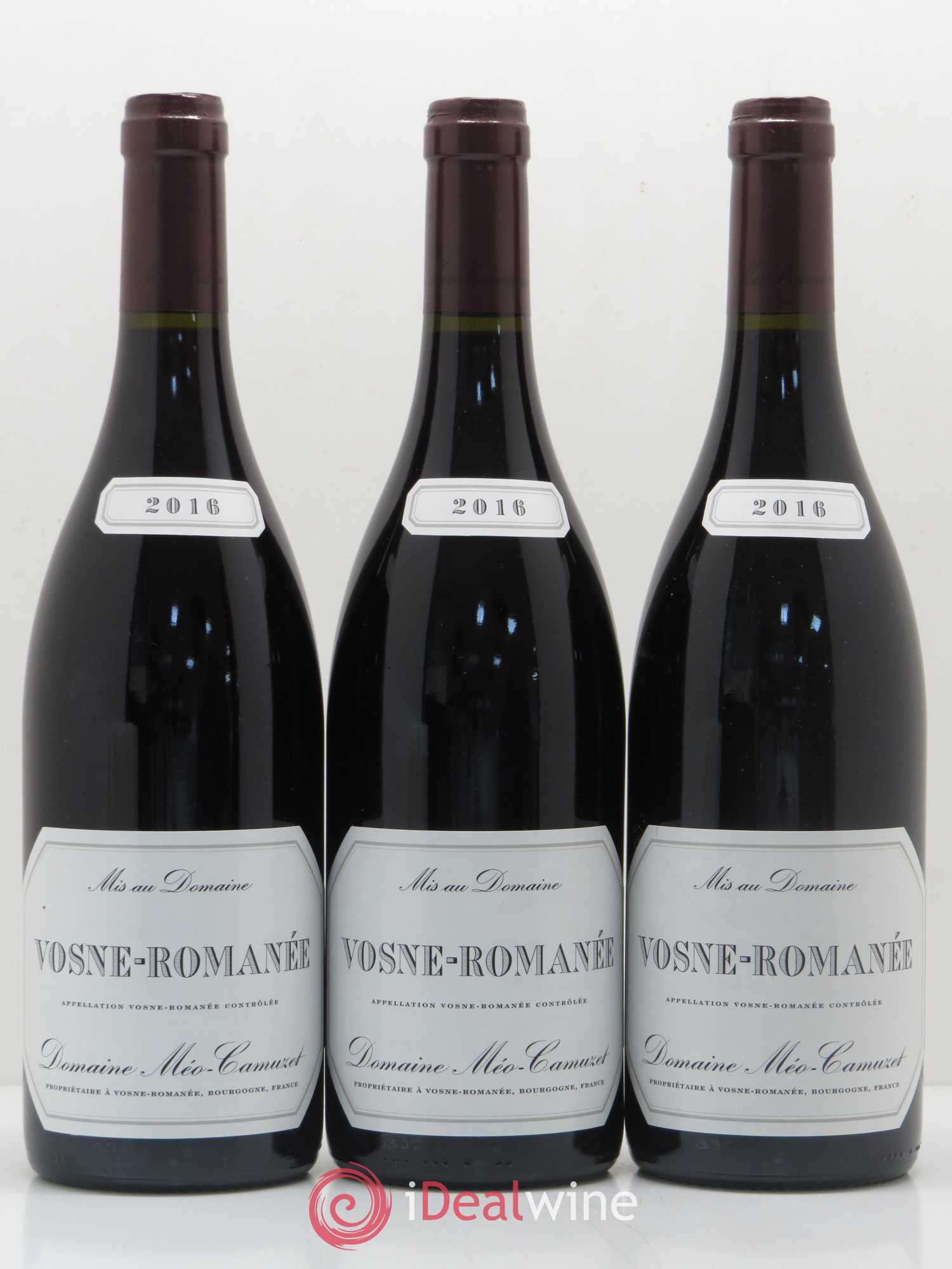 Vosne-Romanée Méo-Camuzet (Domaine) 2016 - Lot de 3 bouteilles - 0