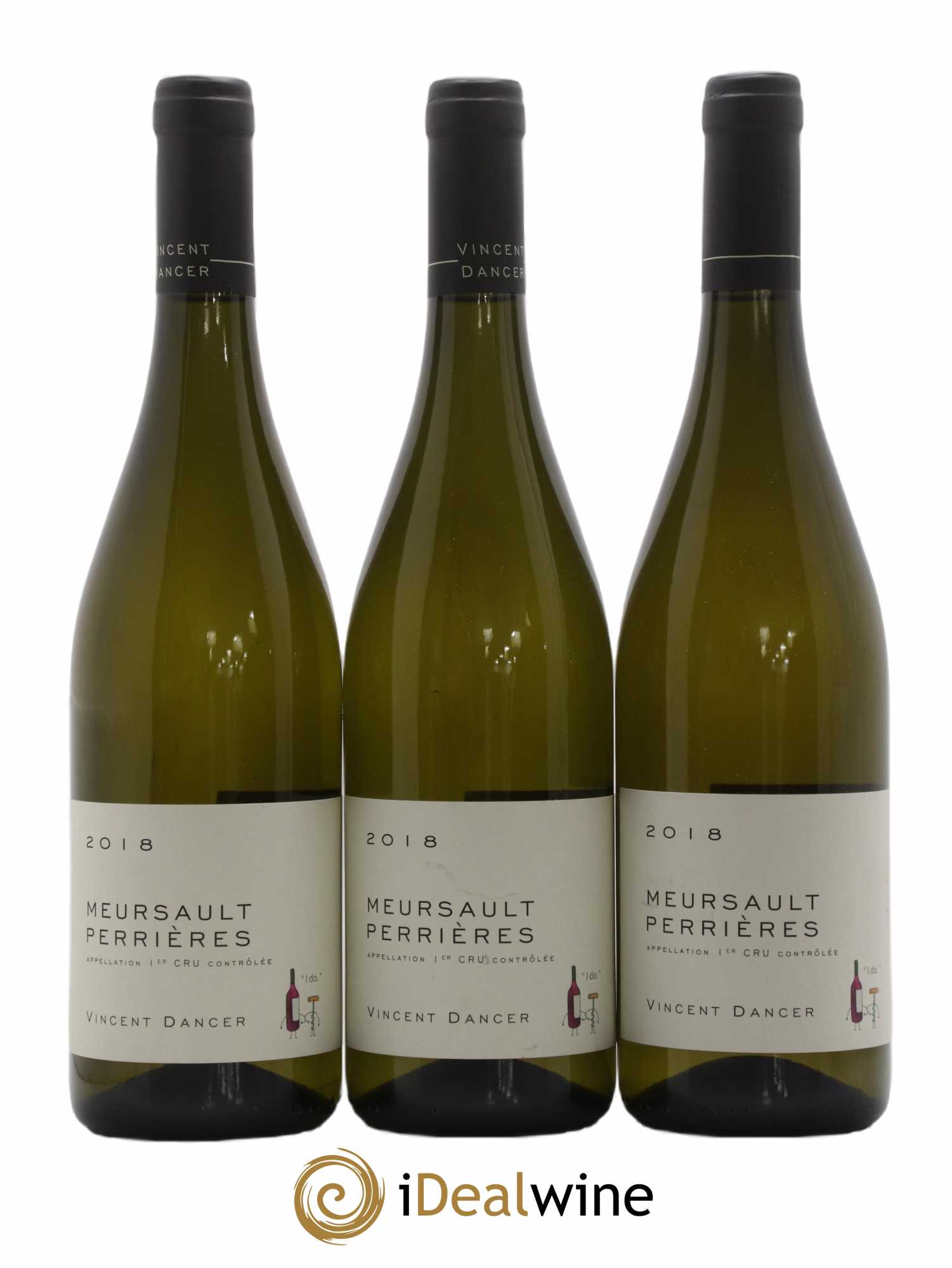 Meursault 1er Cru Perrières Vincent Dancer 2018 - Lot de 3 bouteilles - 0