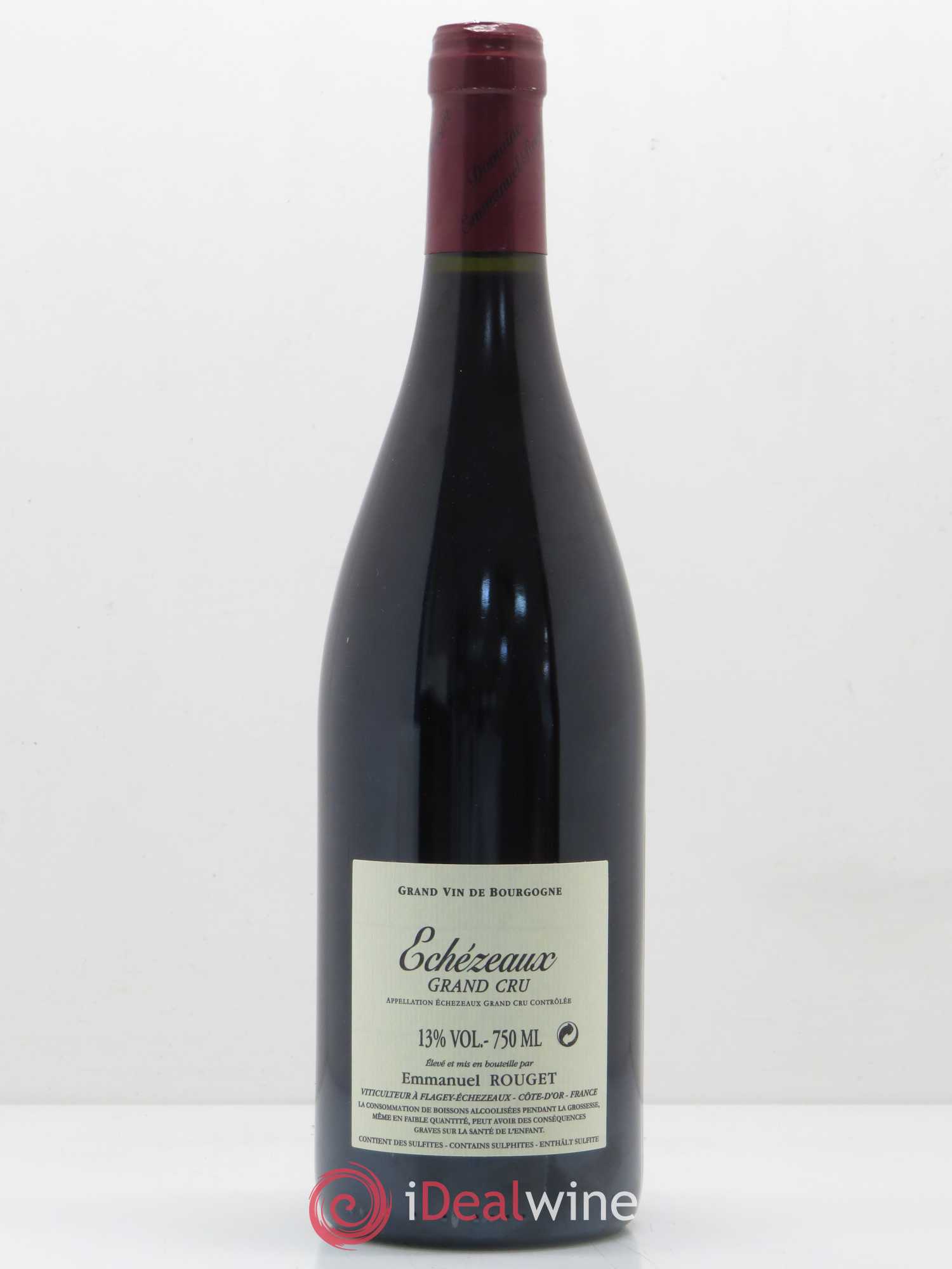 Echezeaux Grand Cru Emmanuel Rouget 2013 - Lot de 1 bouteille - 1